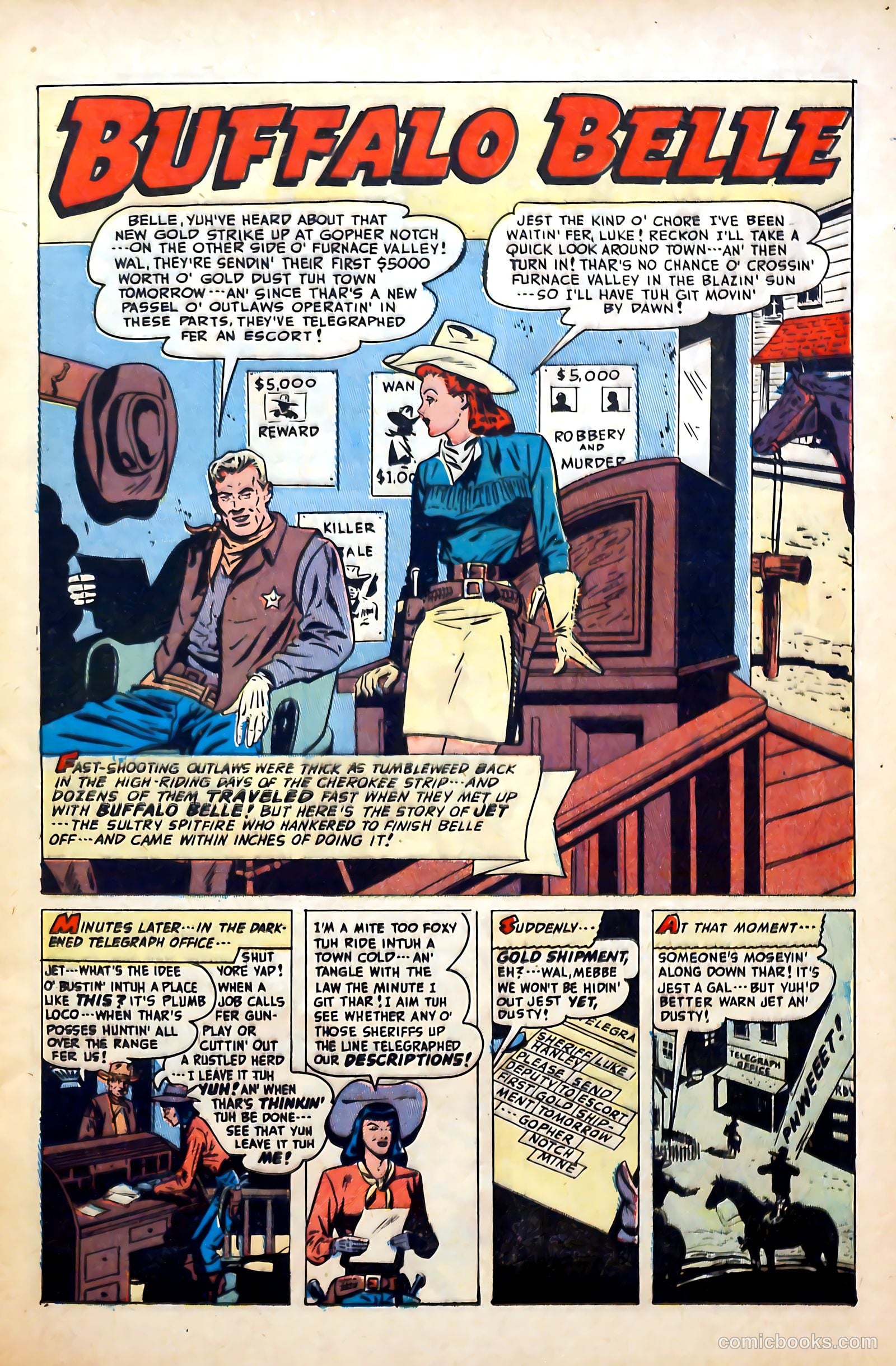 Blazing West #11 (1950) — page 17 of 52