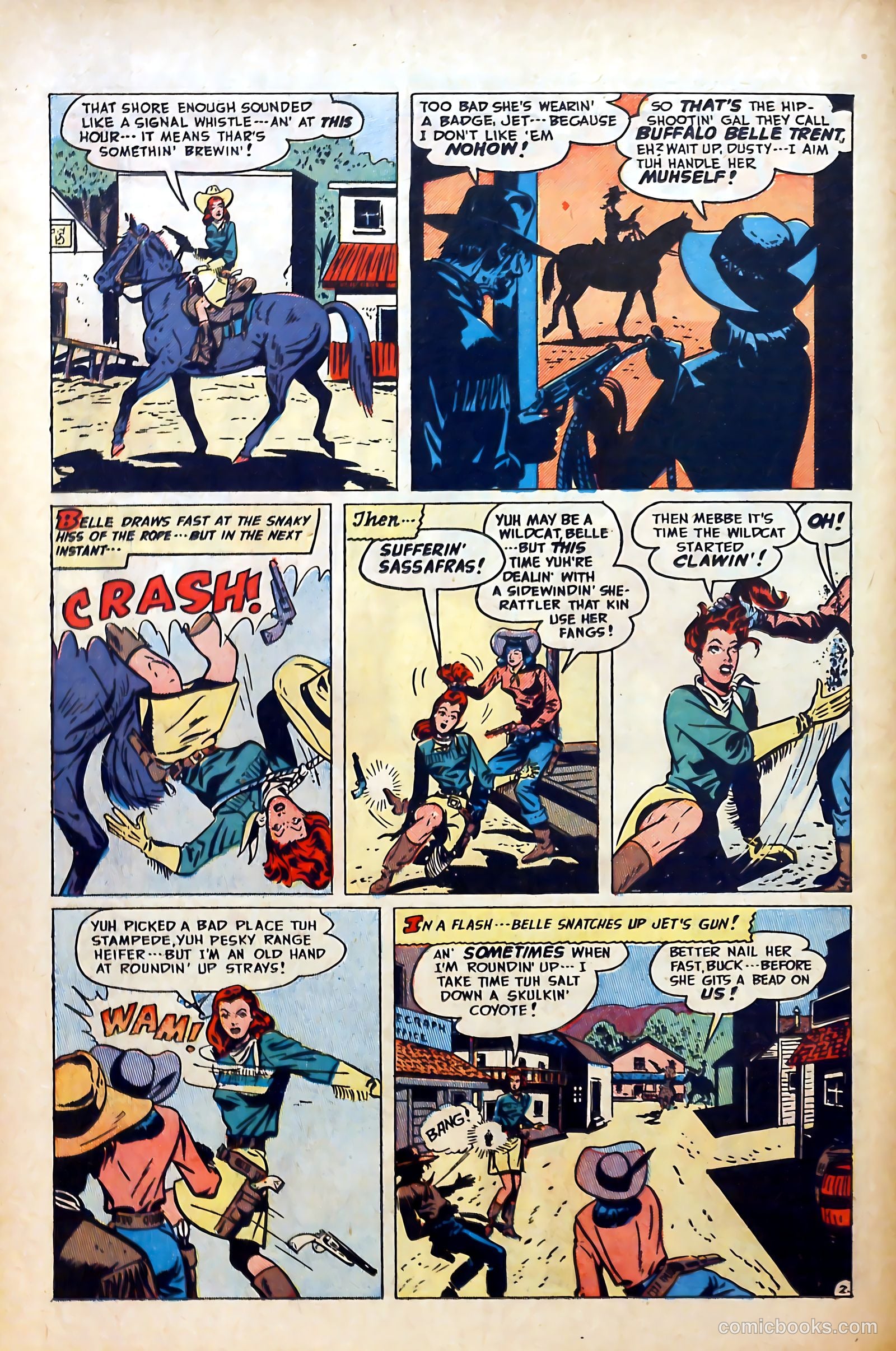Blazing West #11 (1950) — page 18 of 52