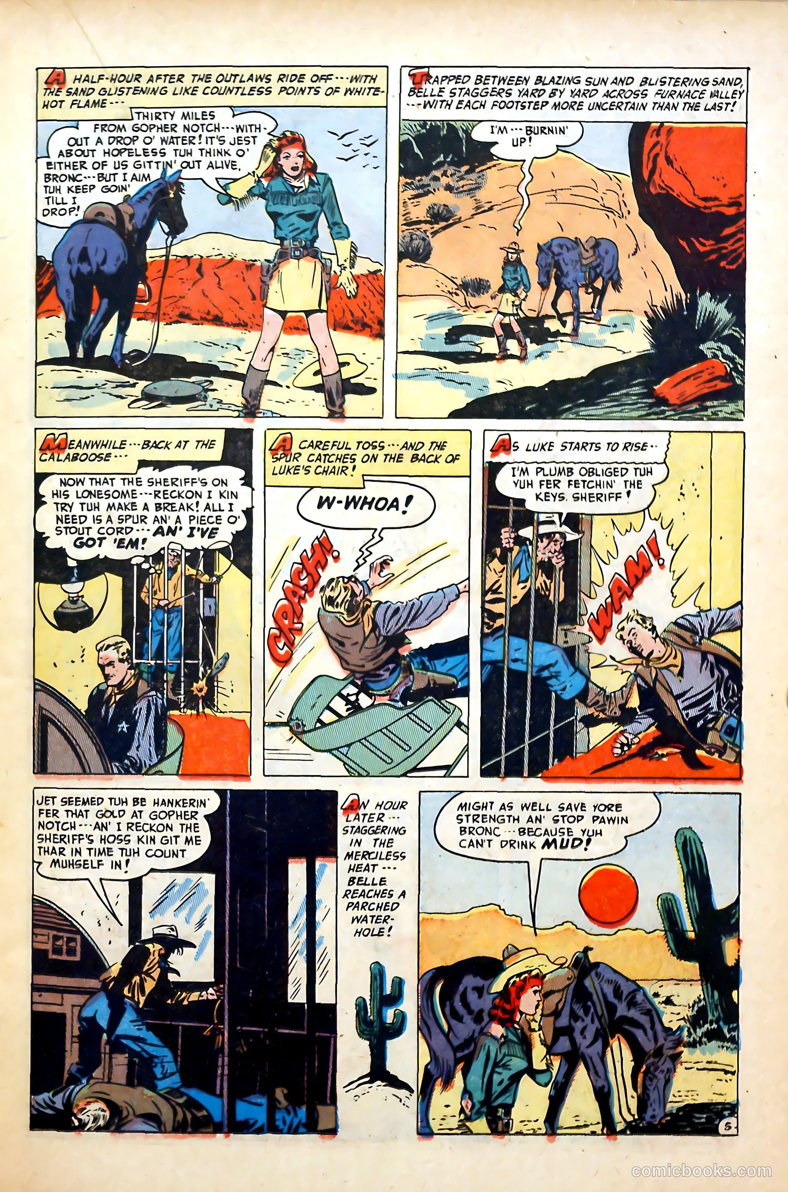 Blazing West #11 (1950) — page 21 of 52