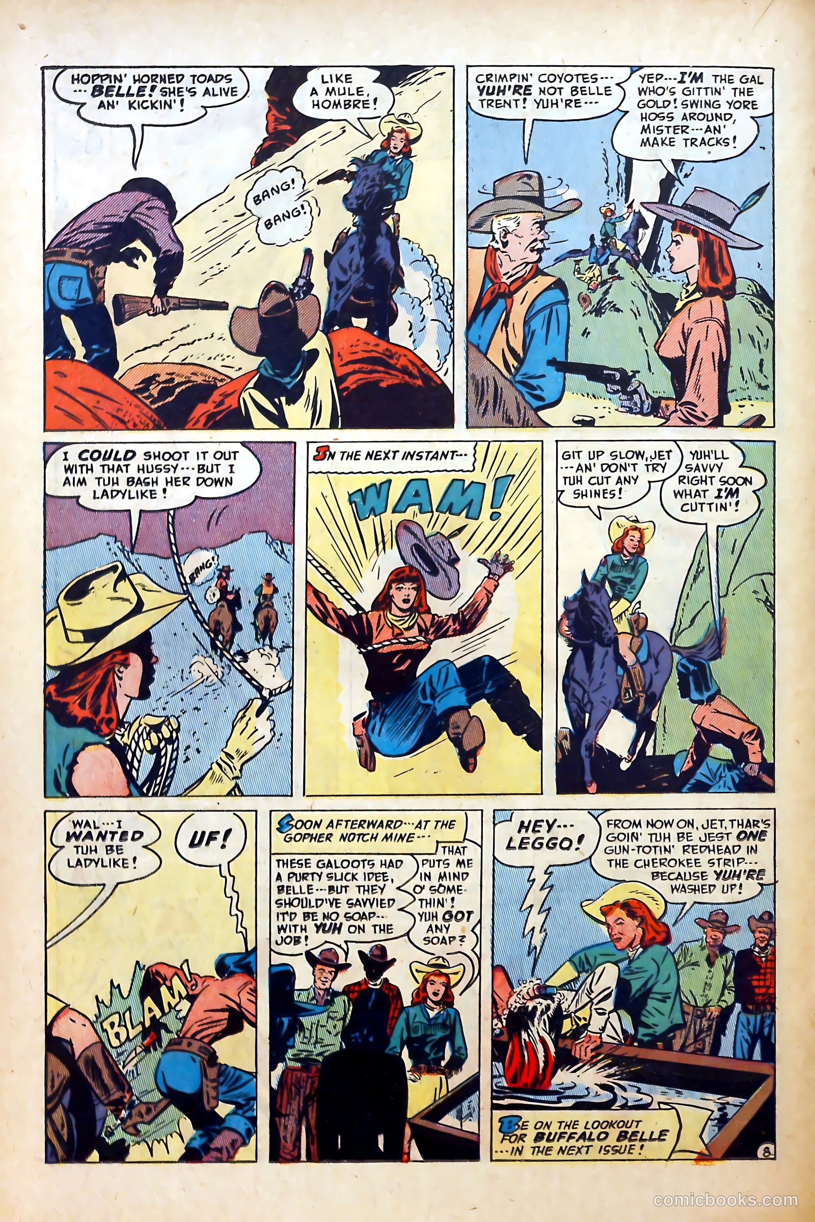 Blazing West #11 (1950) — page 24 of 52