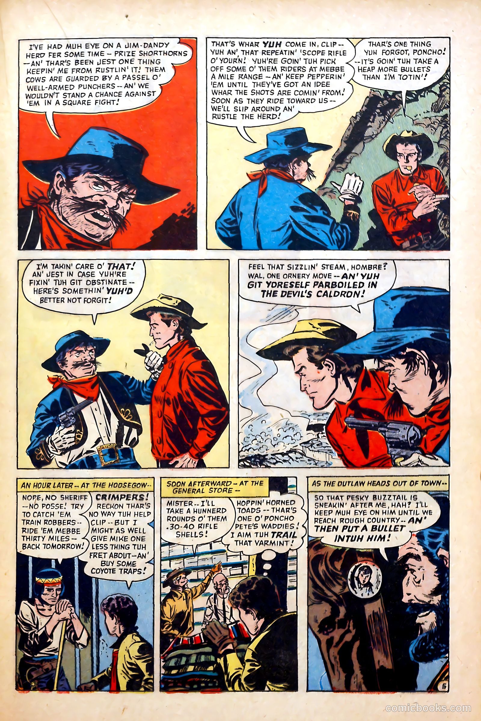 Blazing West #11 (1950) — page 31 of 52