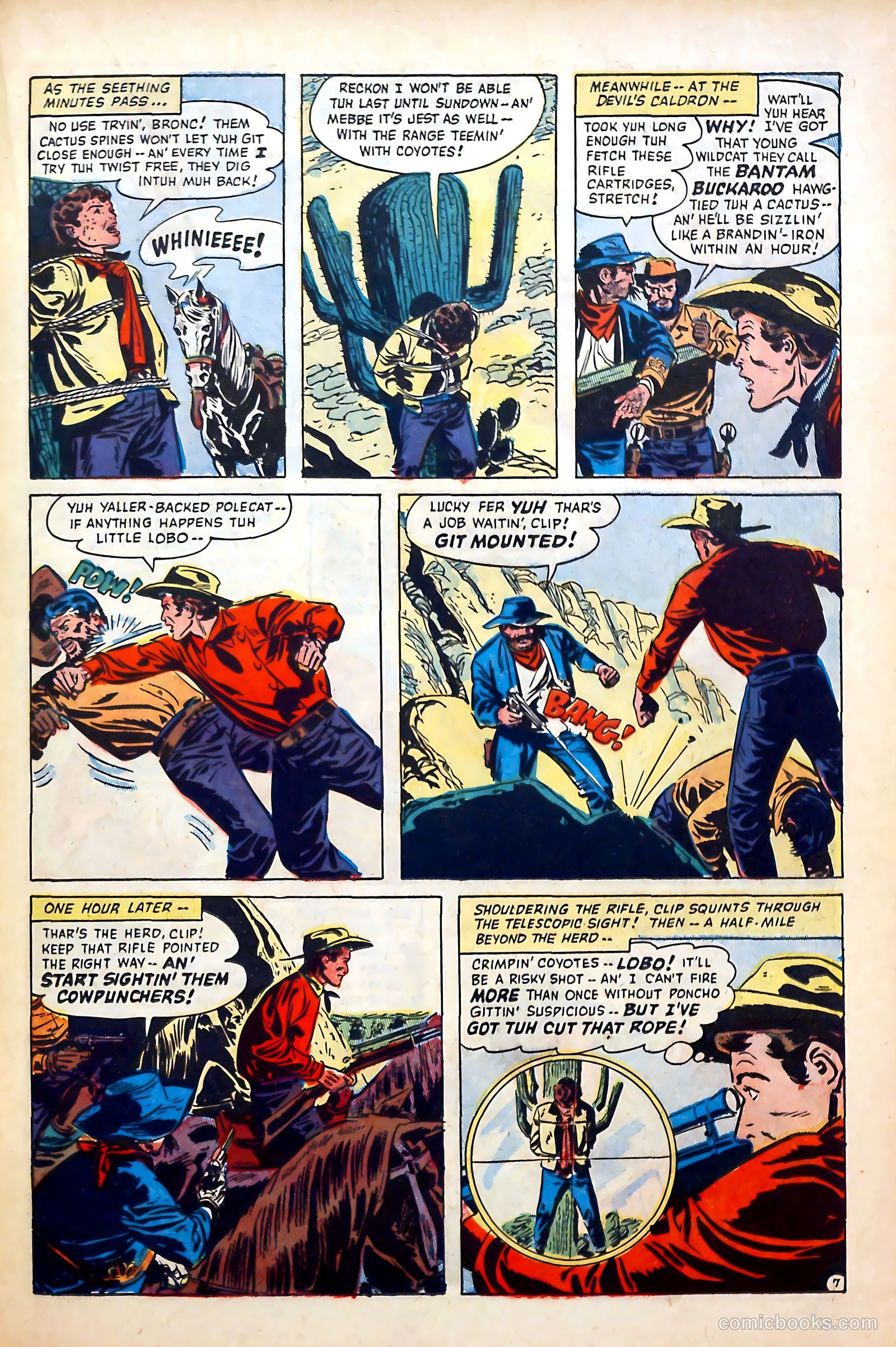 Blazing West #11 (1950) — page 33 of 52