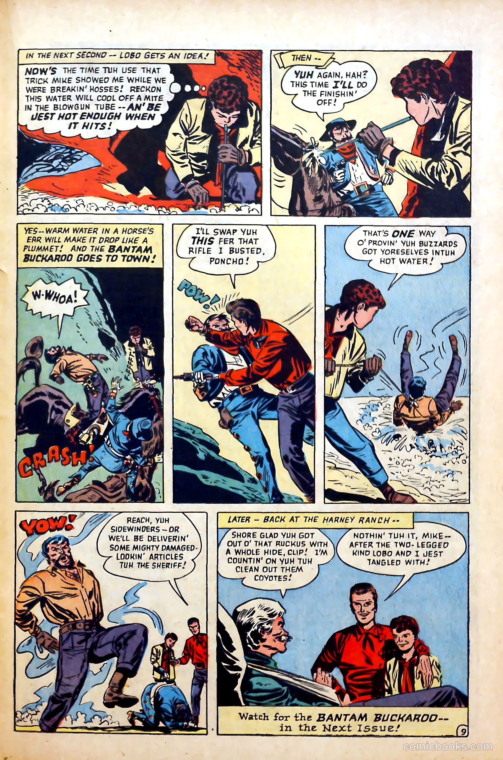 Blazing West #11 (1950) — page 35 of 52