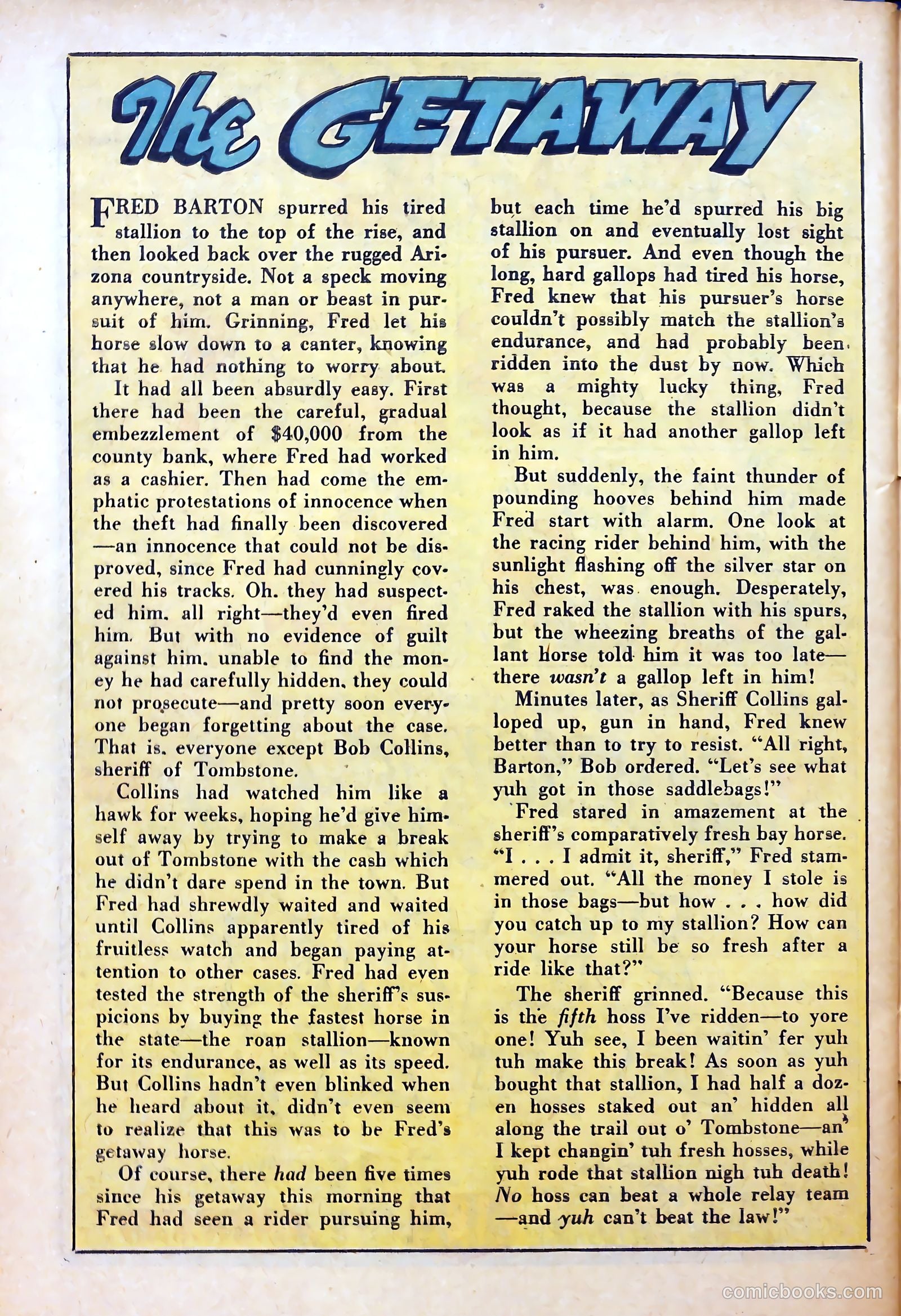 Blazing West #11 (1950) — page 42 of 52