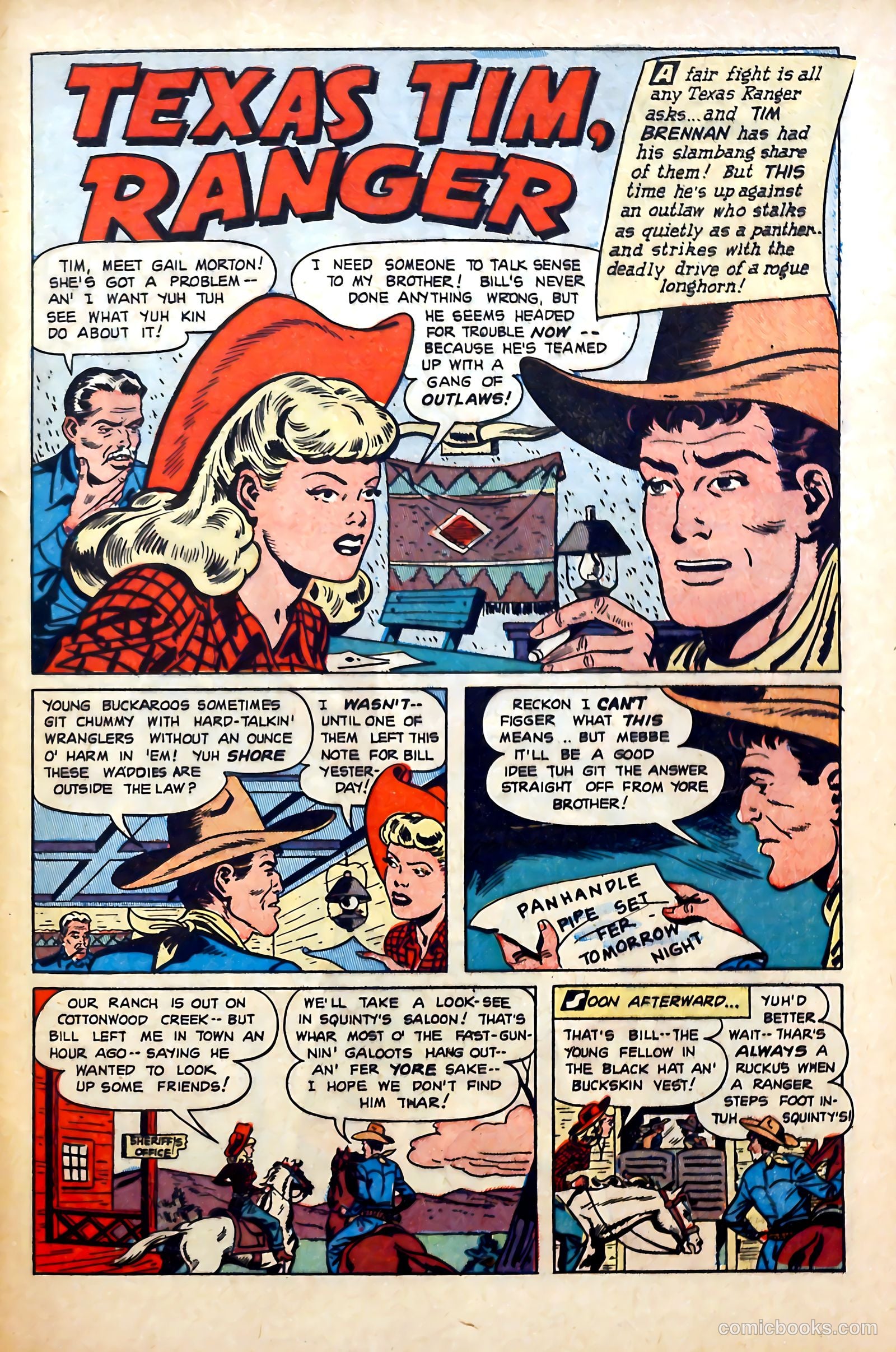 Blazing West #11 (1950) — page 43 of 52