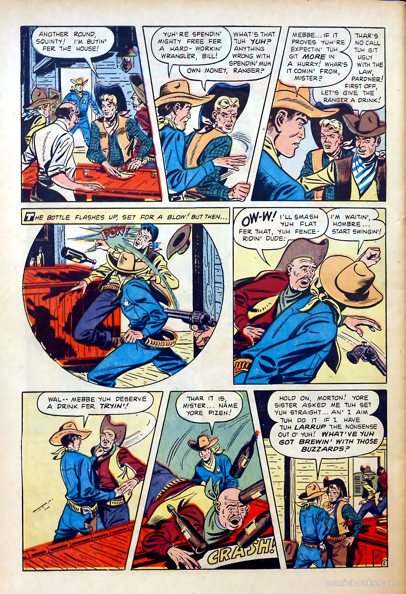 Blazing West #11 (1950) — page 44 of 52