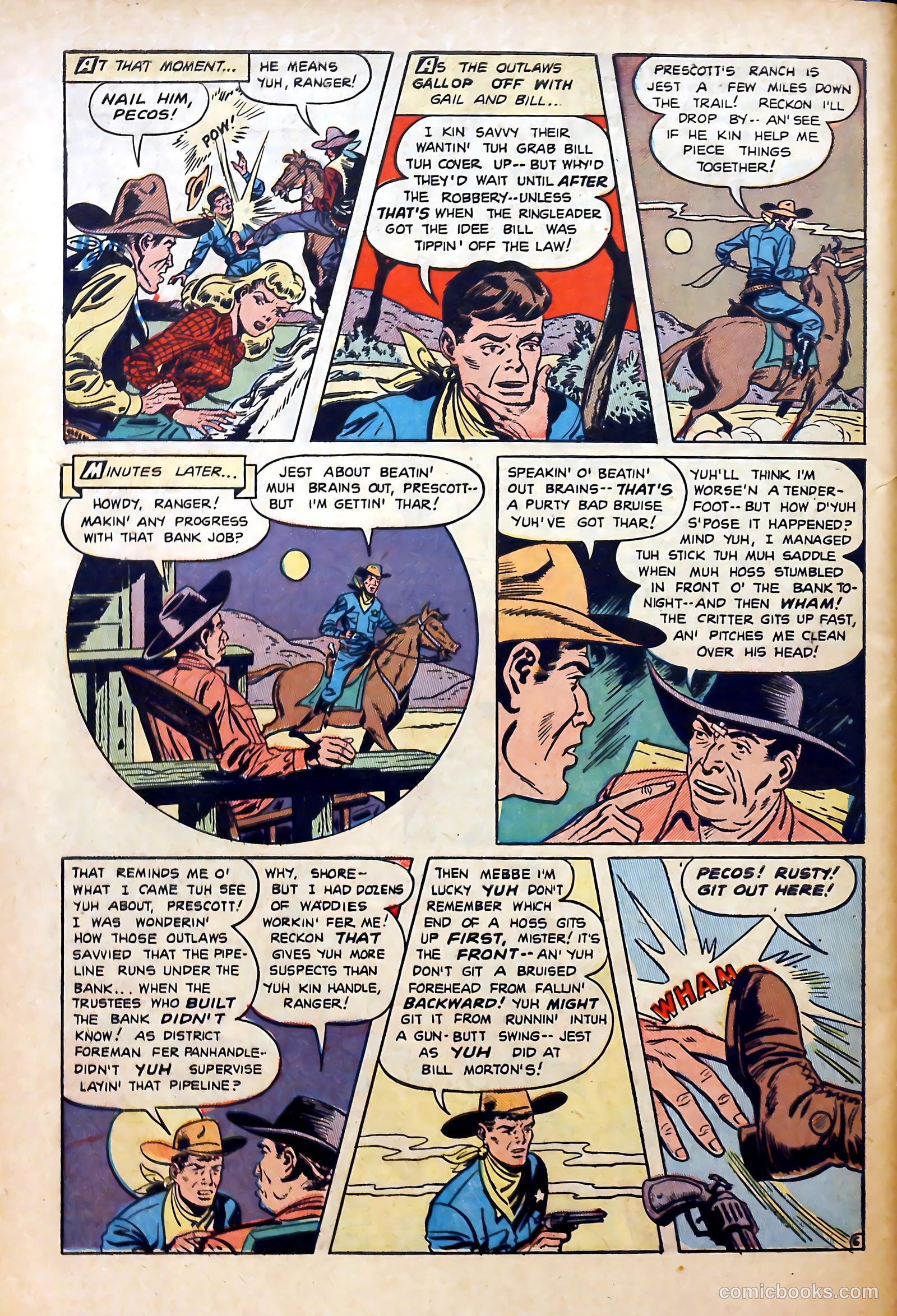 Blazing West #11 (1950) — page 48 of 52