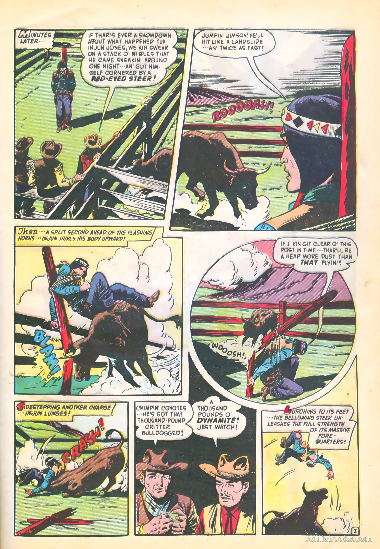 Blazing West #12 (1950) — page 9 of 52