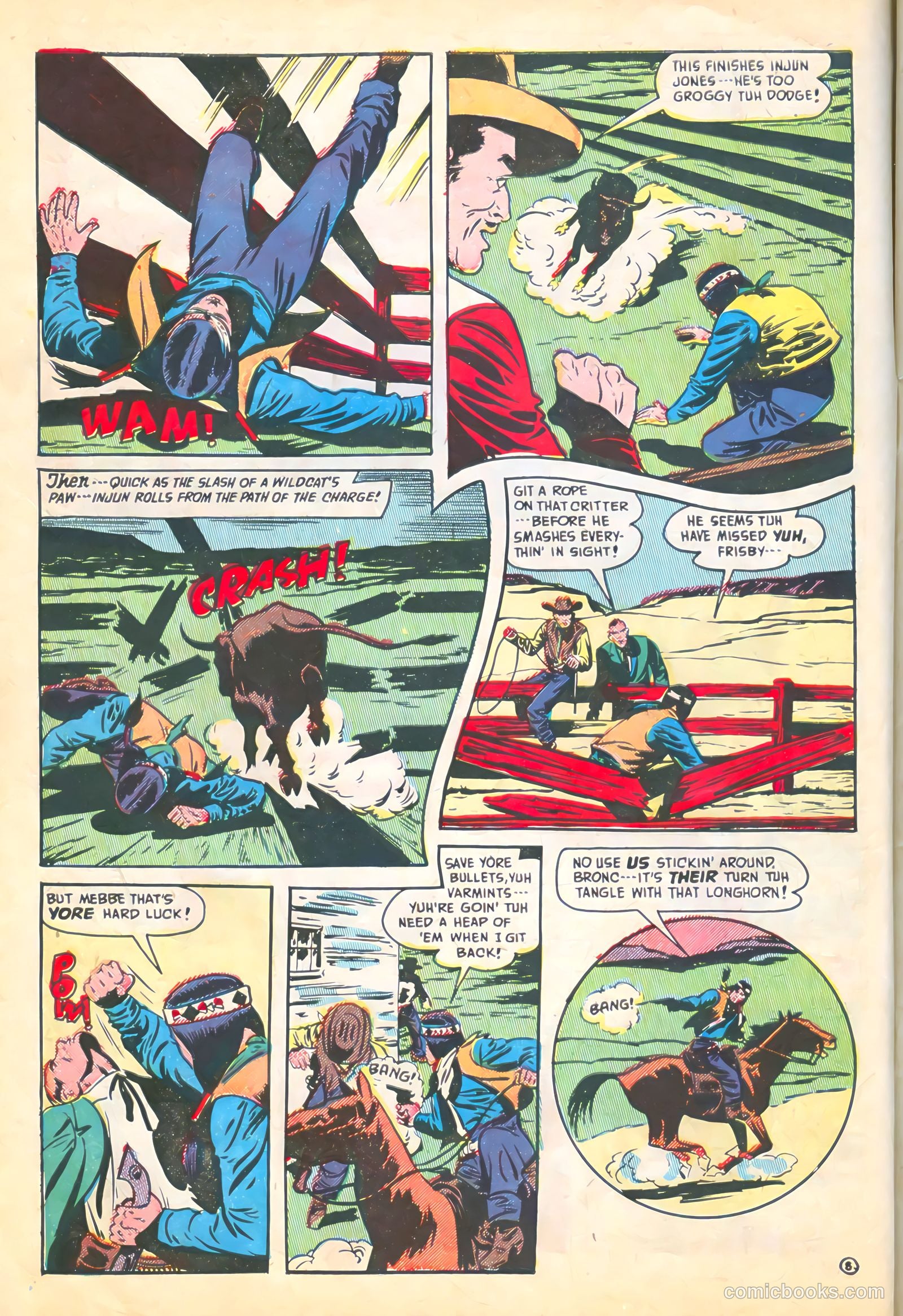 Blazing West #12 (1950) — page 10 of 52