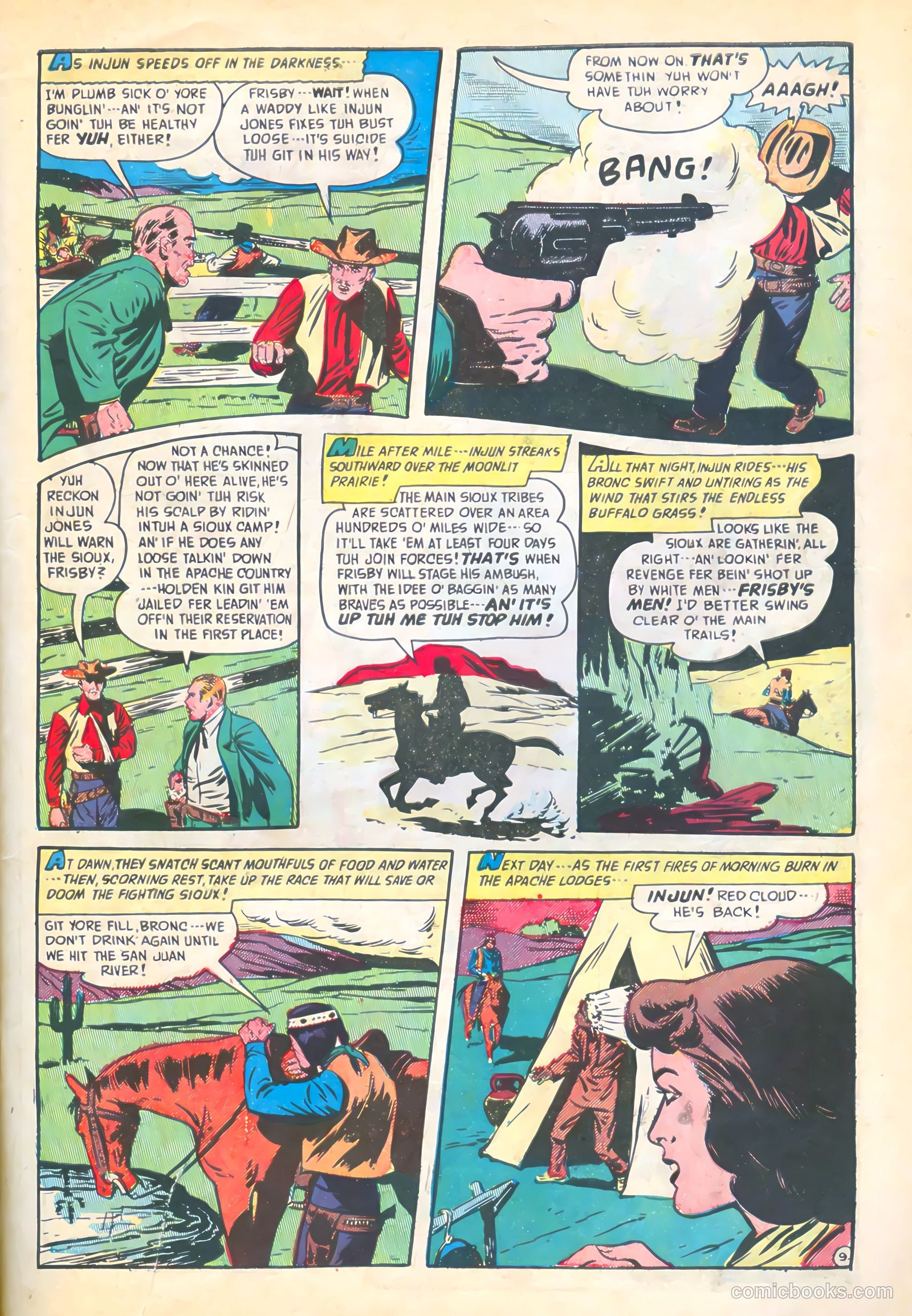 Blazing West #12 (1950) — page 11 of 52