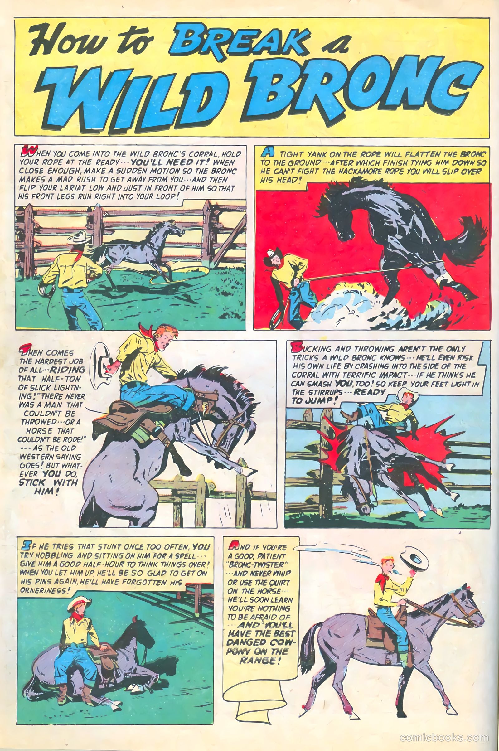 Blazing West #12 (1950) — page 16 of 52
