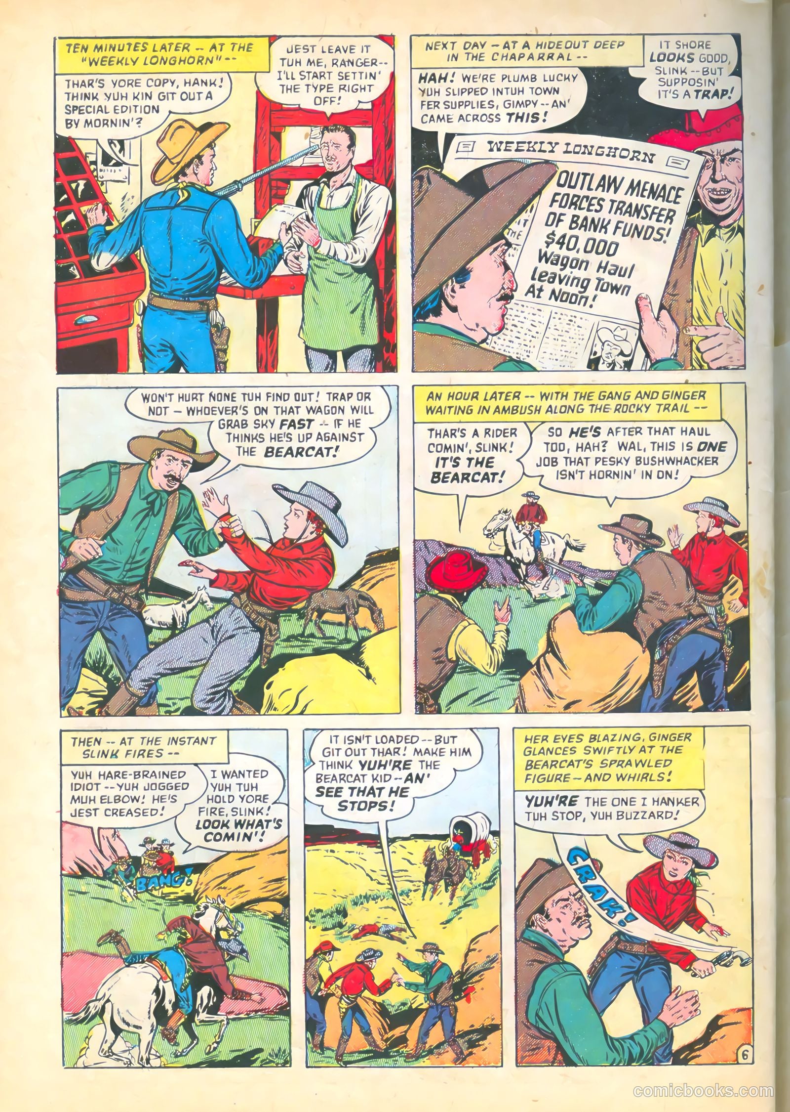 Blazing West #12 (1950) — page 48 of 52