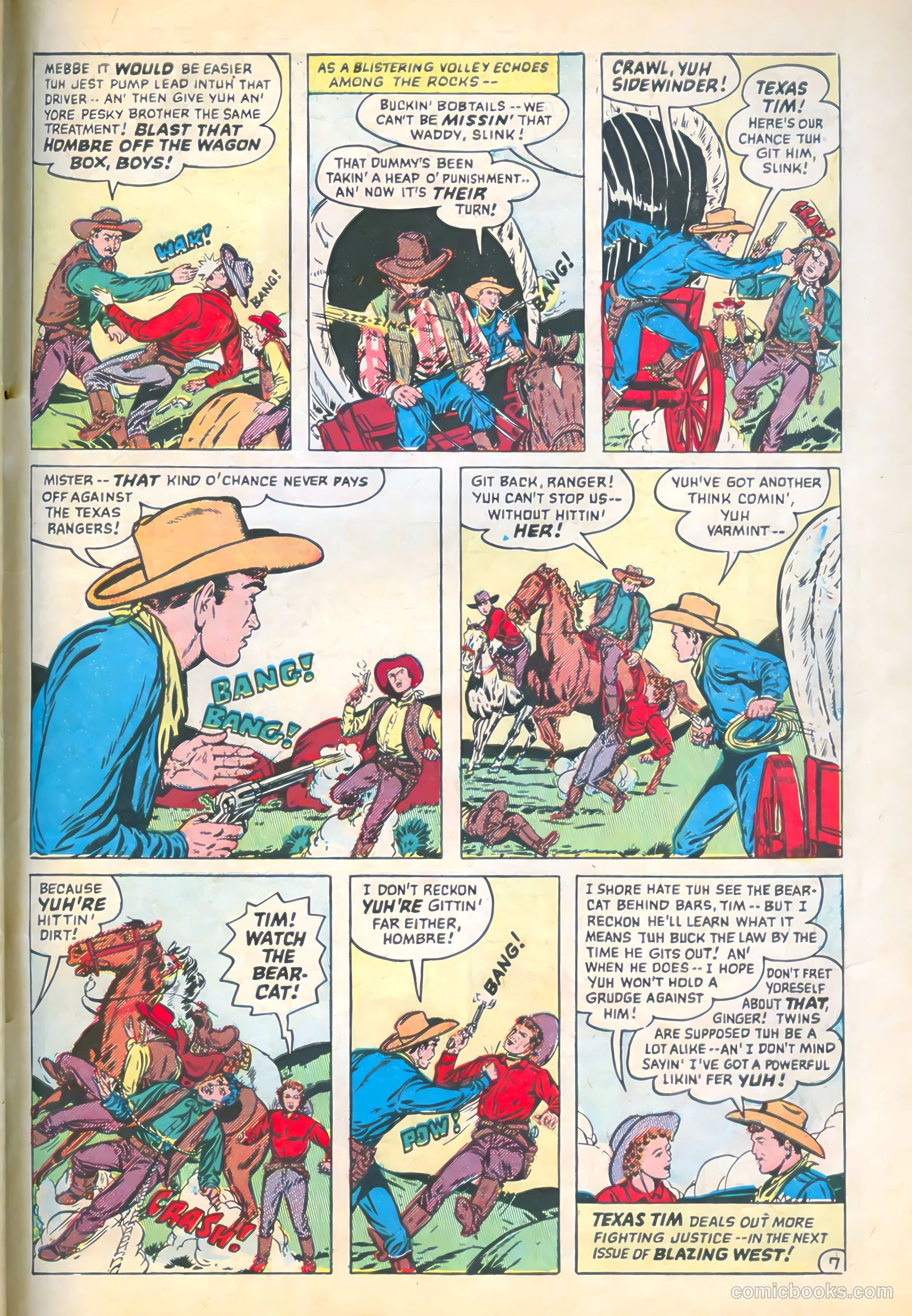 Blazing West #12 (1950) — page 49 of 52