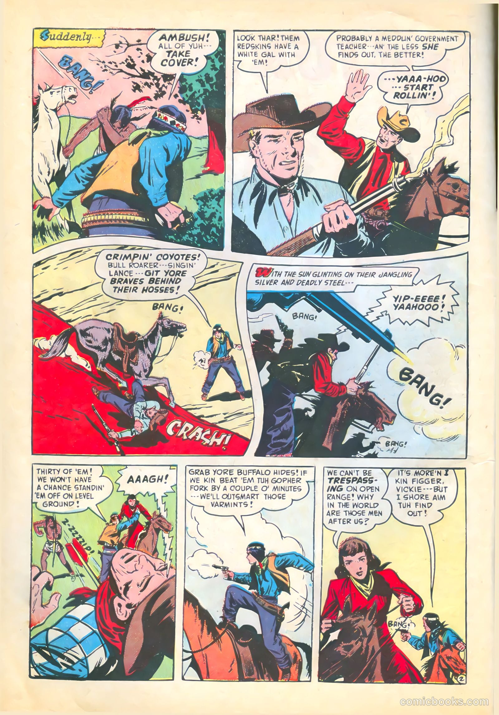 Blazing West #12 (1950) — page 4 of 52