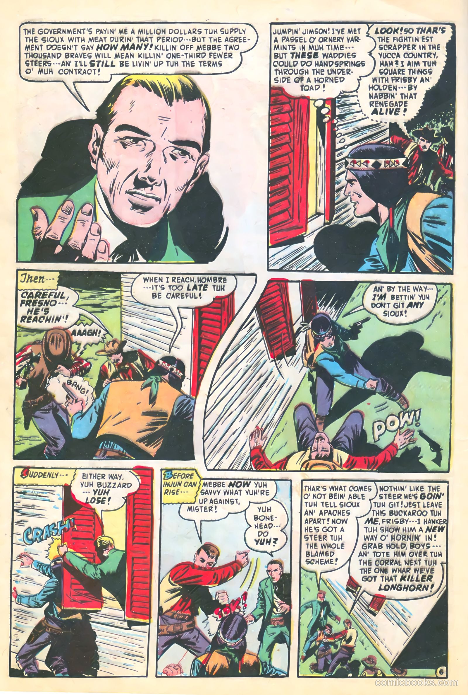 Blazing West #12 (1950) — page 8 of 52
