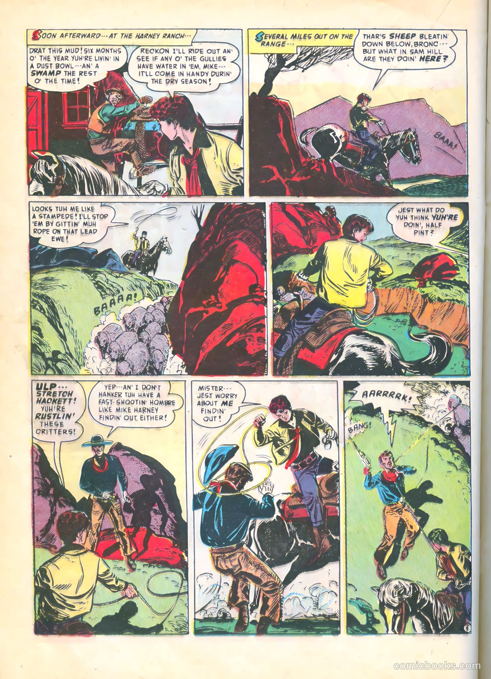 Blazing West #12 (1950) — page 20 of 52