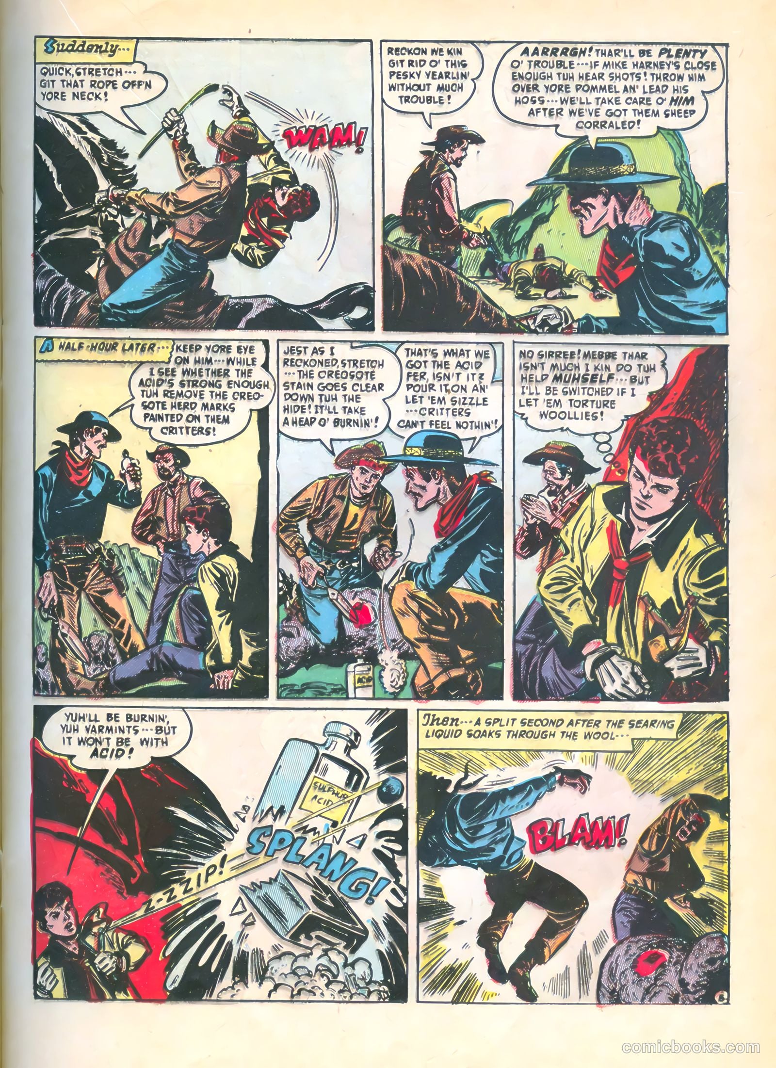 Blazing West #12 (1950) — page 21 of 52