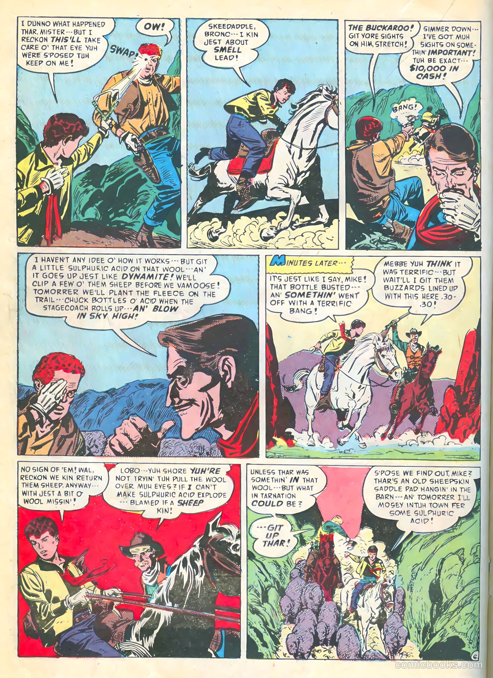 Blazing West #12 (1950) — page 22 of 52