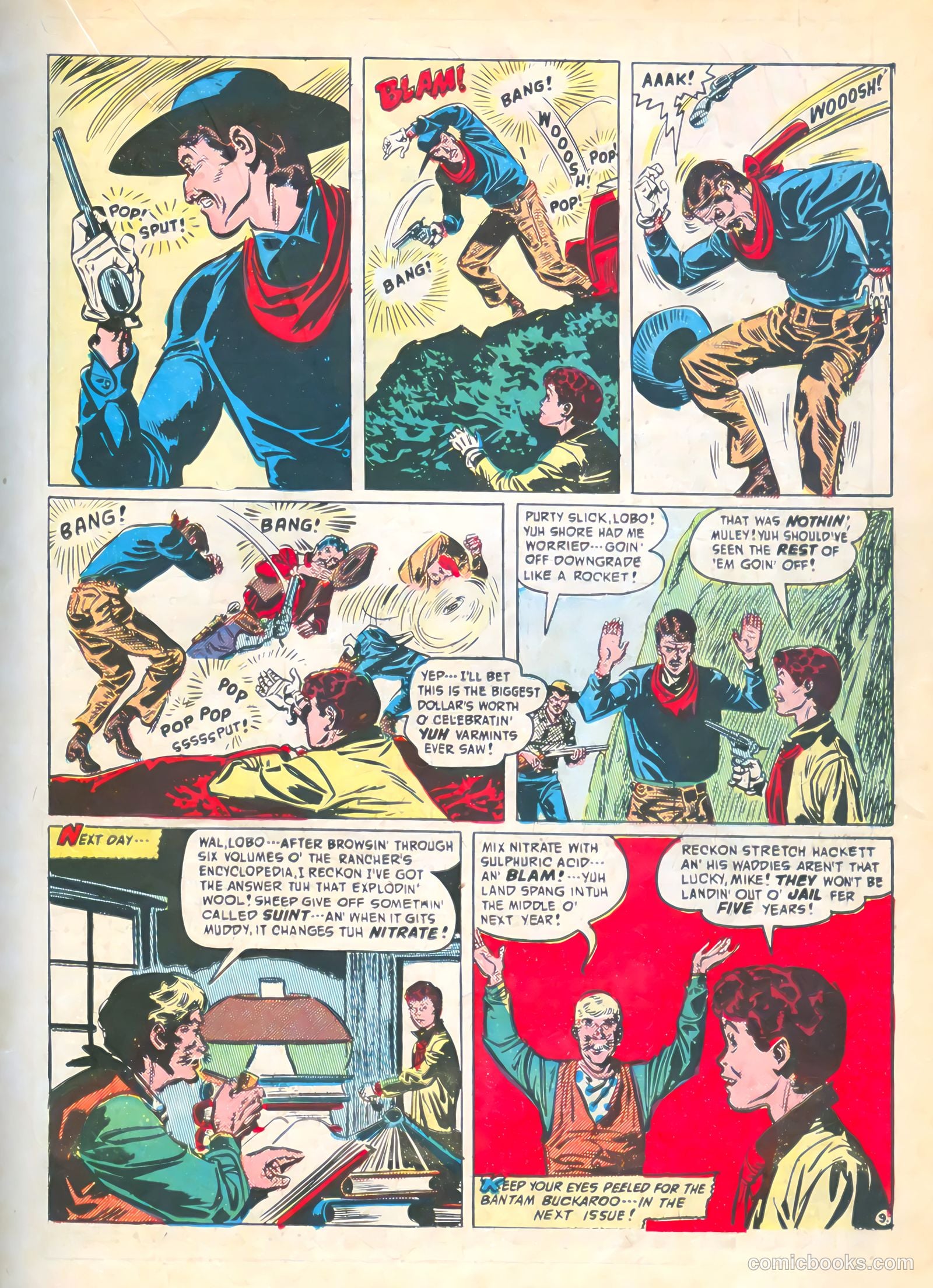 Blazing West #12 (1950) — page 25 of 52