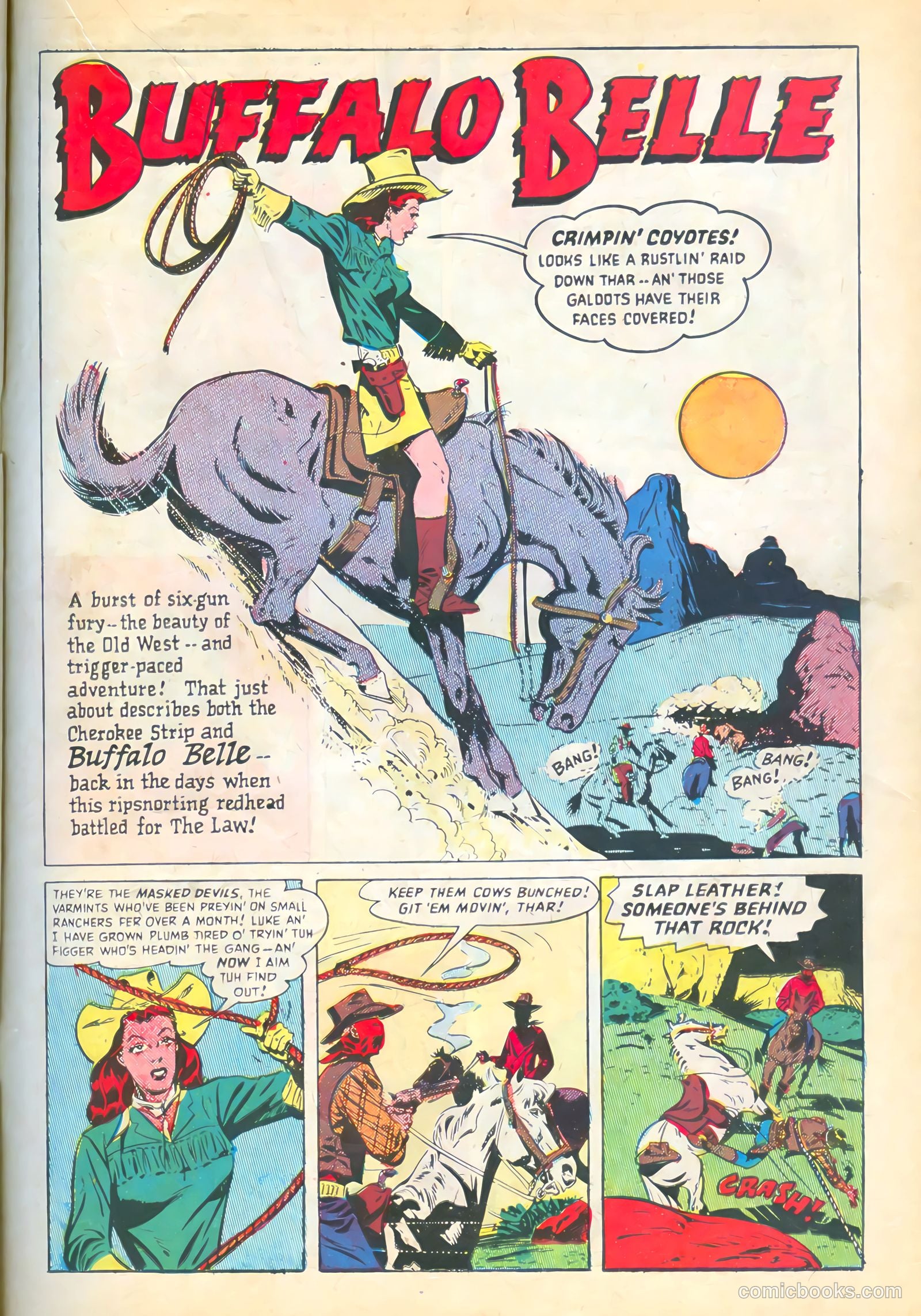 Blazing West #12 (1950) — page 29 of 52