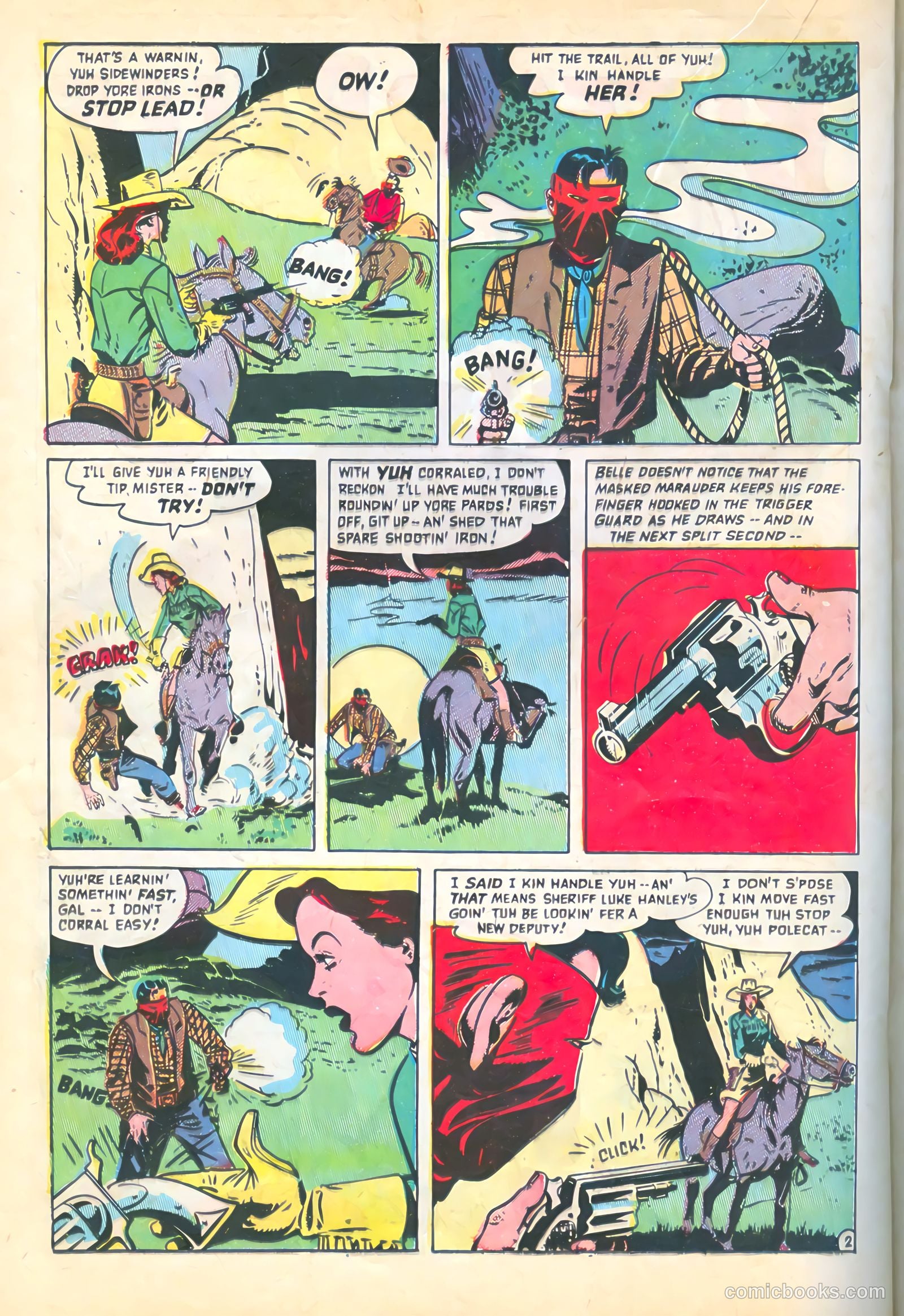 Blazing West #12 (1950) — page 30 of 52
