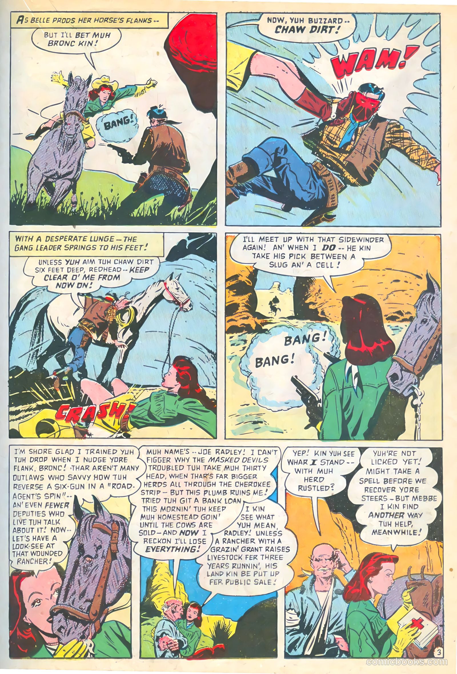 Blazing West #12 (1950) — page 31 of 52