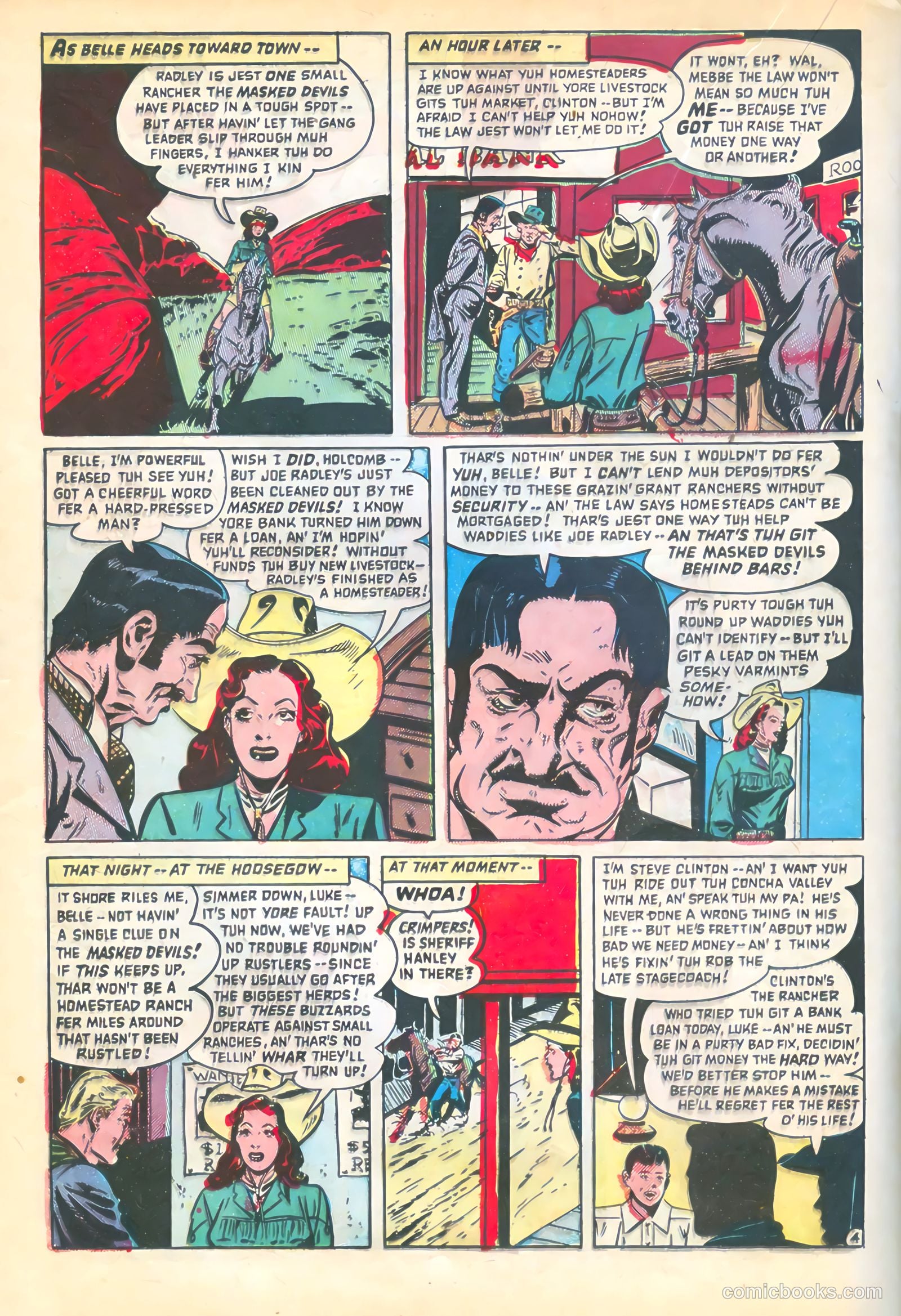 Blazing West #12 (1950) — page 32 of 52