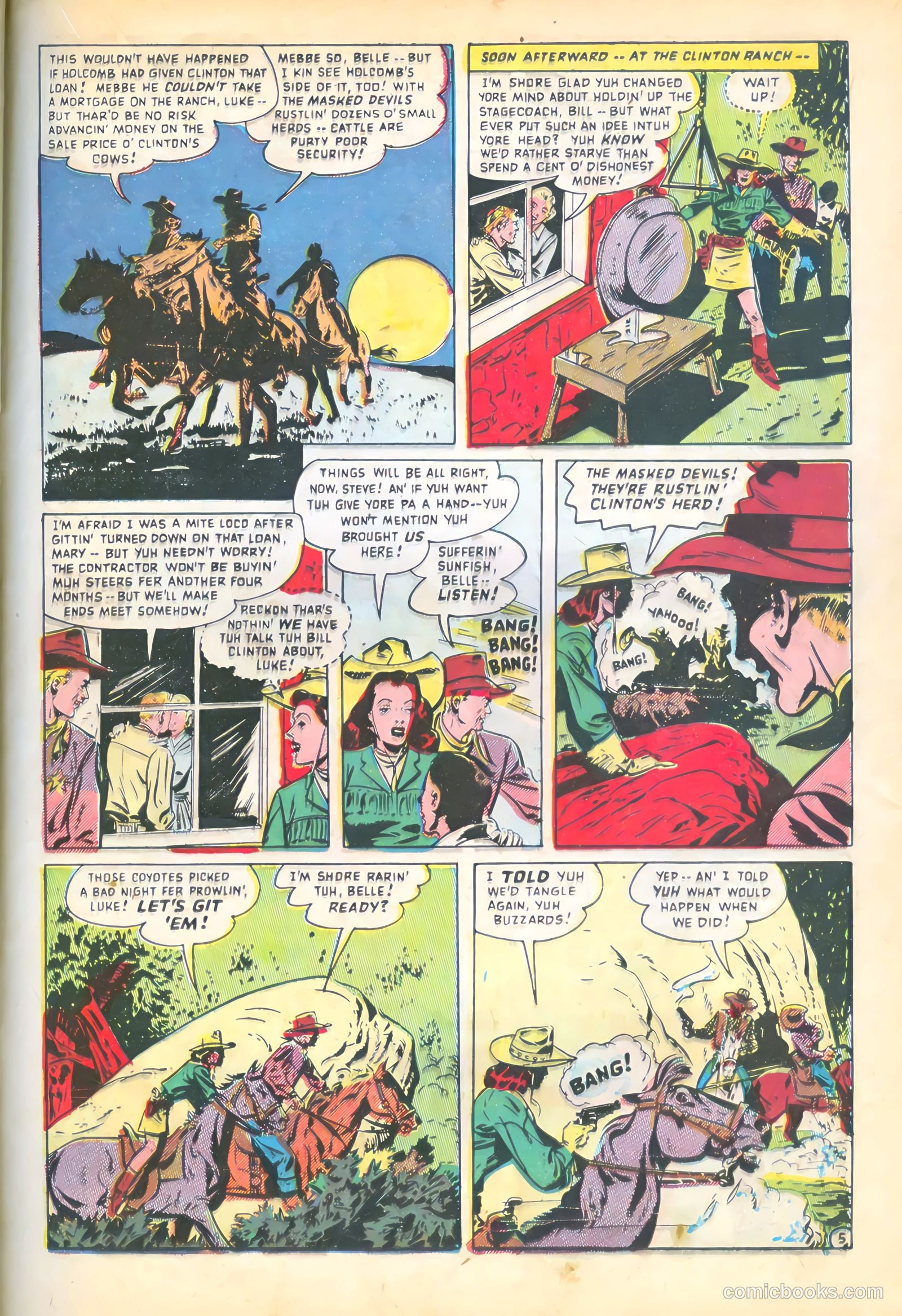 Blazing West #12 (1950) — page 33 of 52