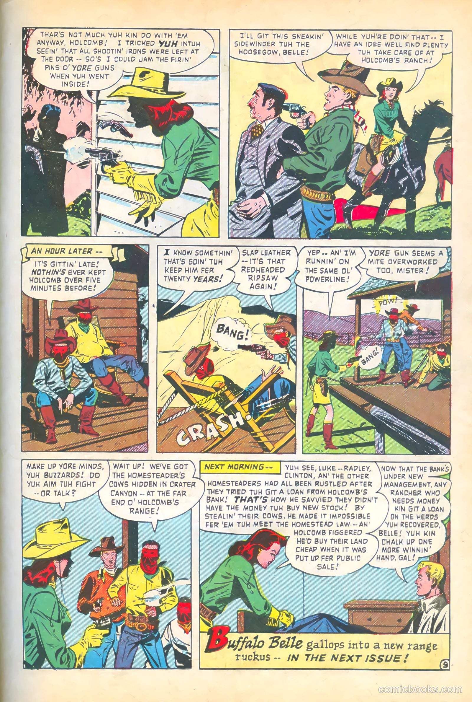 Blazing West #12 (1950) — page 37 of 52