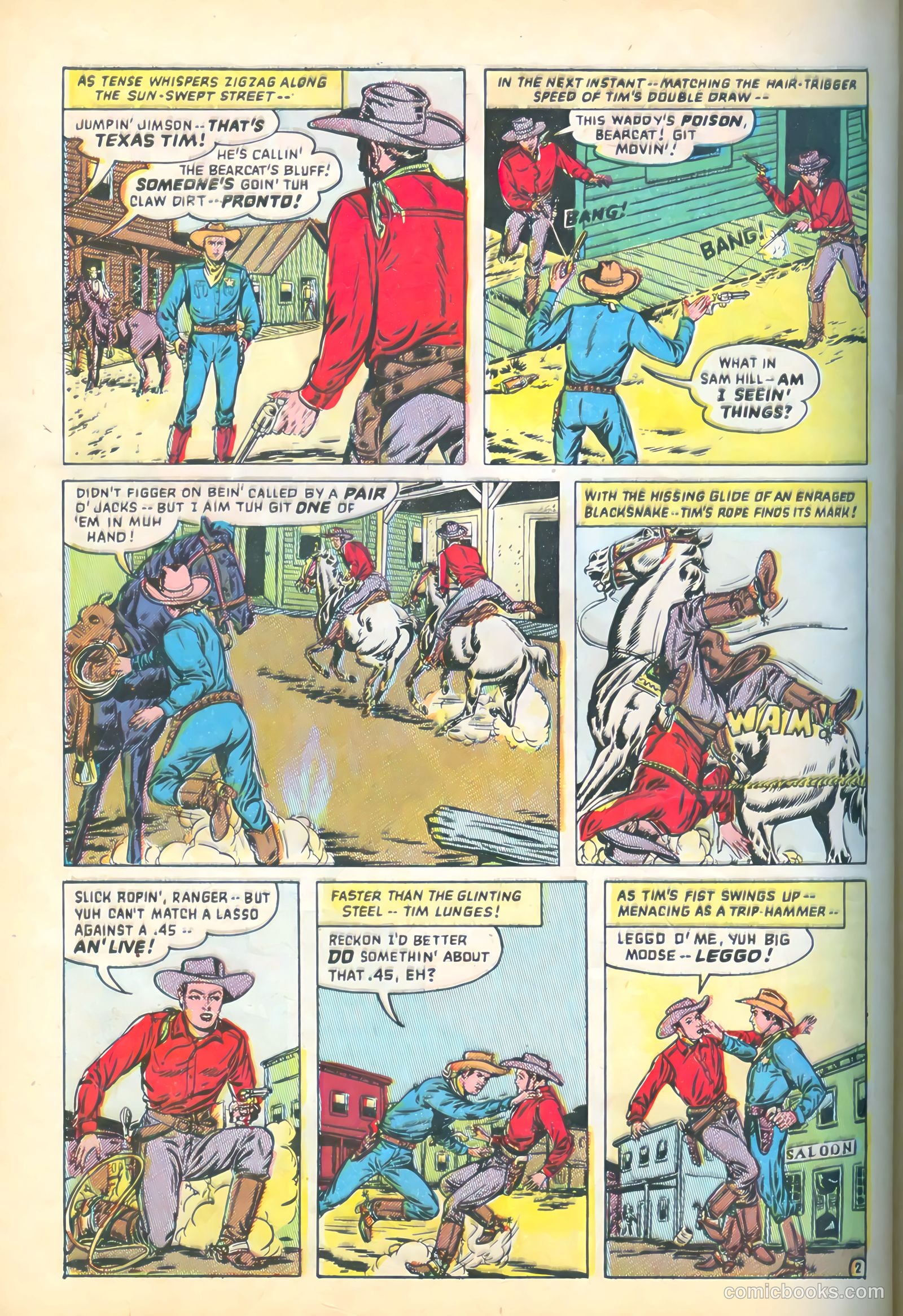 Blazing West #12 (1950) — page 44 of 52
