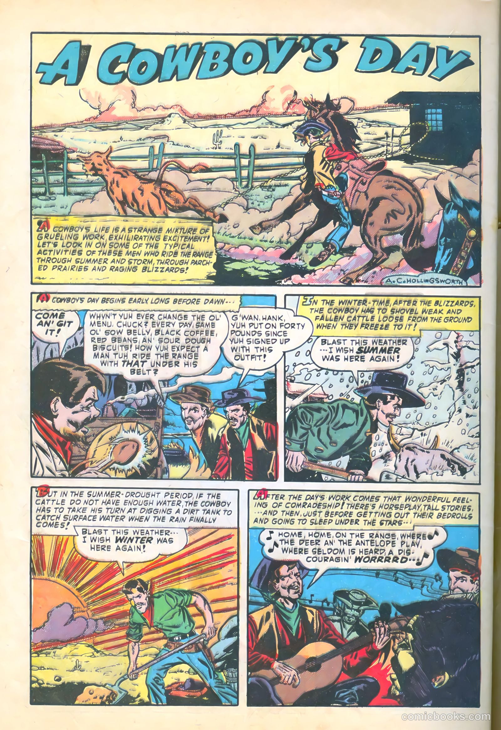 Blazing West #12 (1950) — page 50 of 52