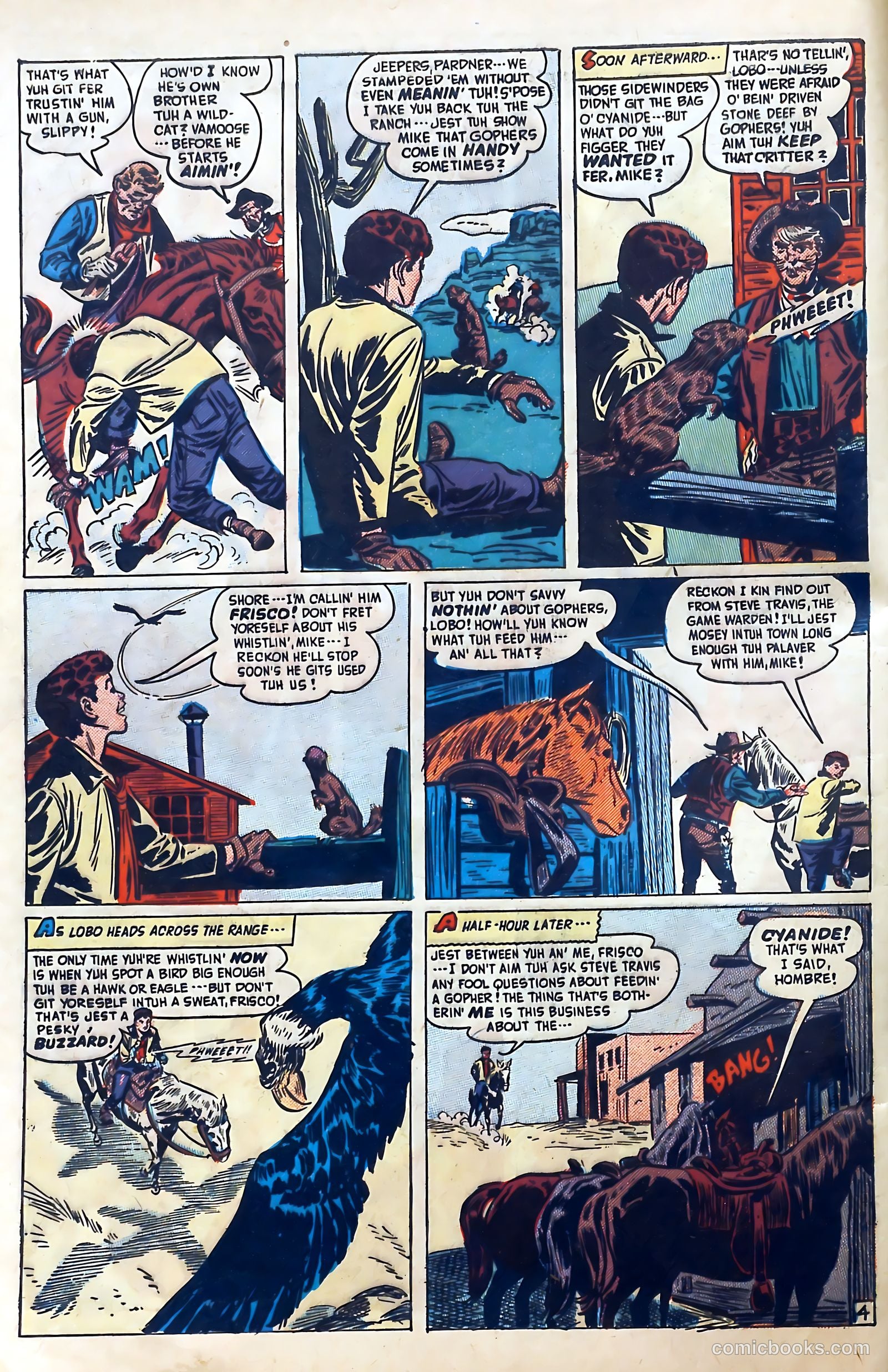 Blazing West #13 (1950) — page 6 of 52