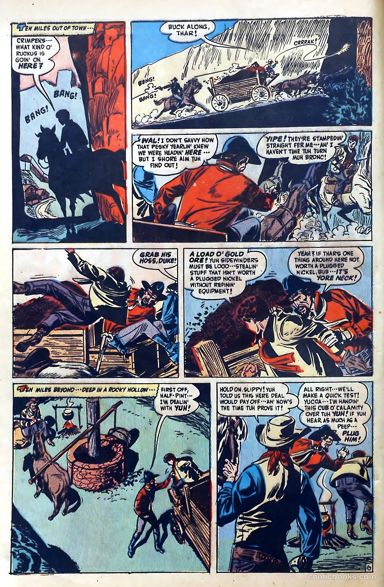 Blazing West #13 (1950) — page 8 of 52