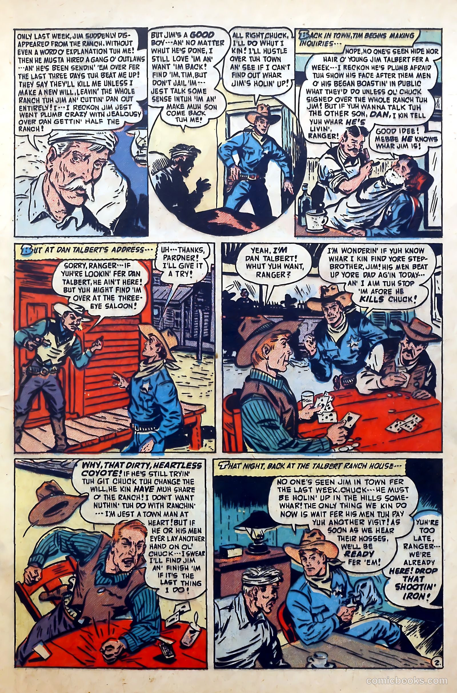 Blazing West #13 (1950) — page 15 of 52