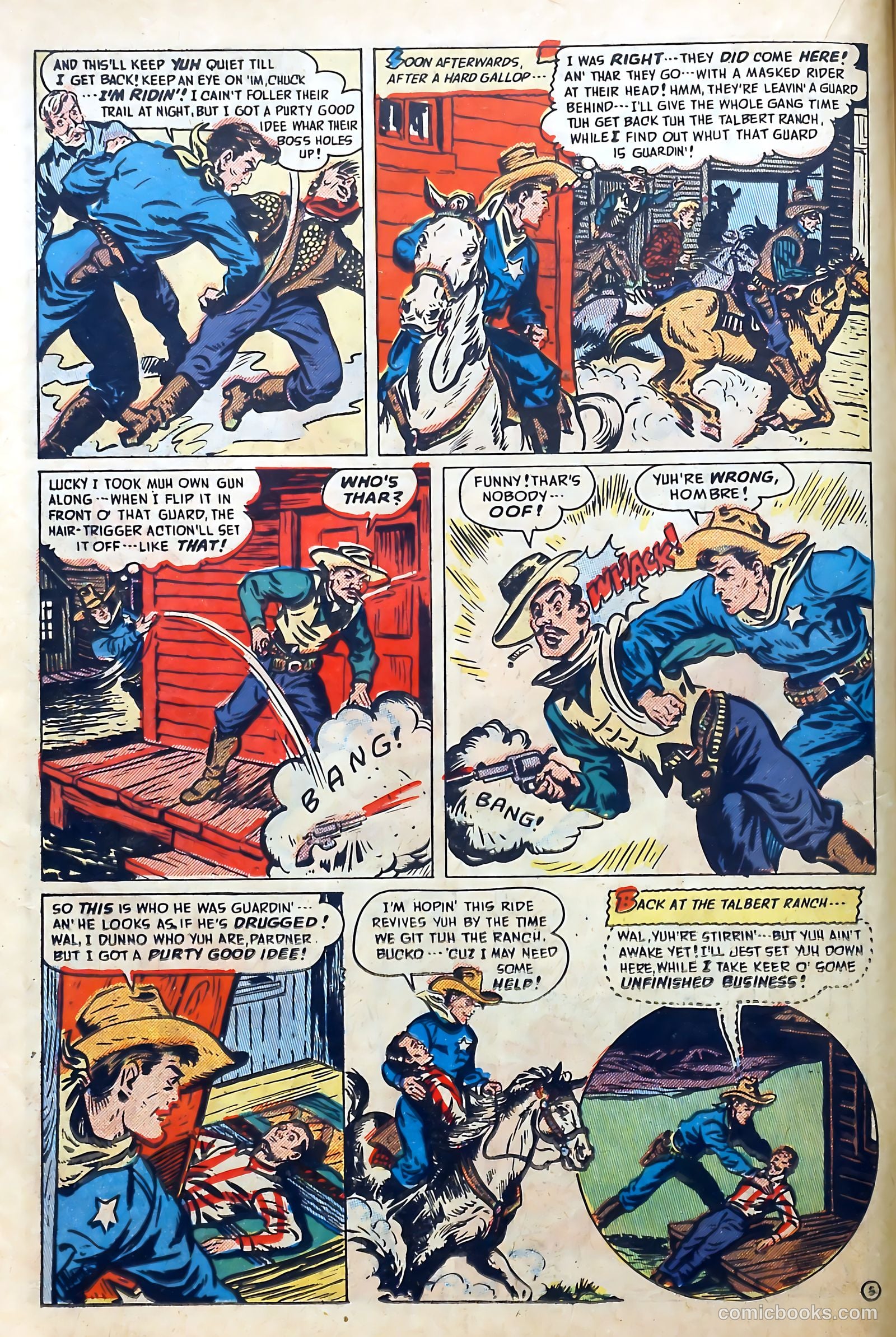 Blazing West #13 (1950) — page 18 of 52