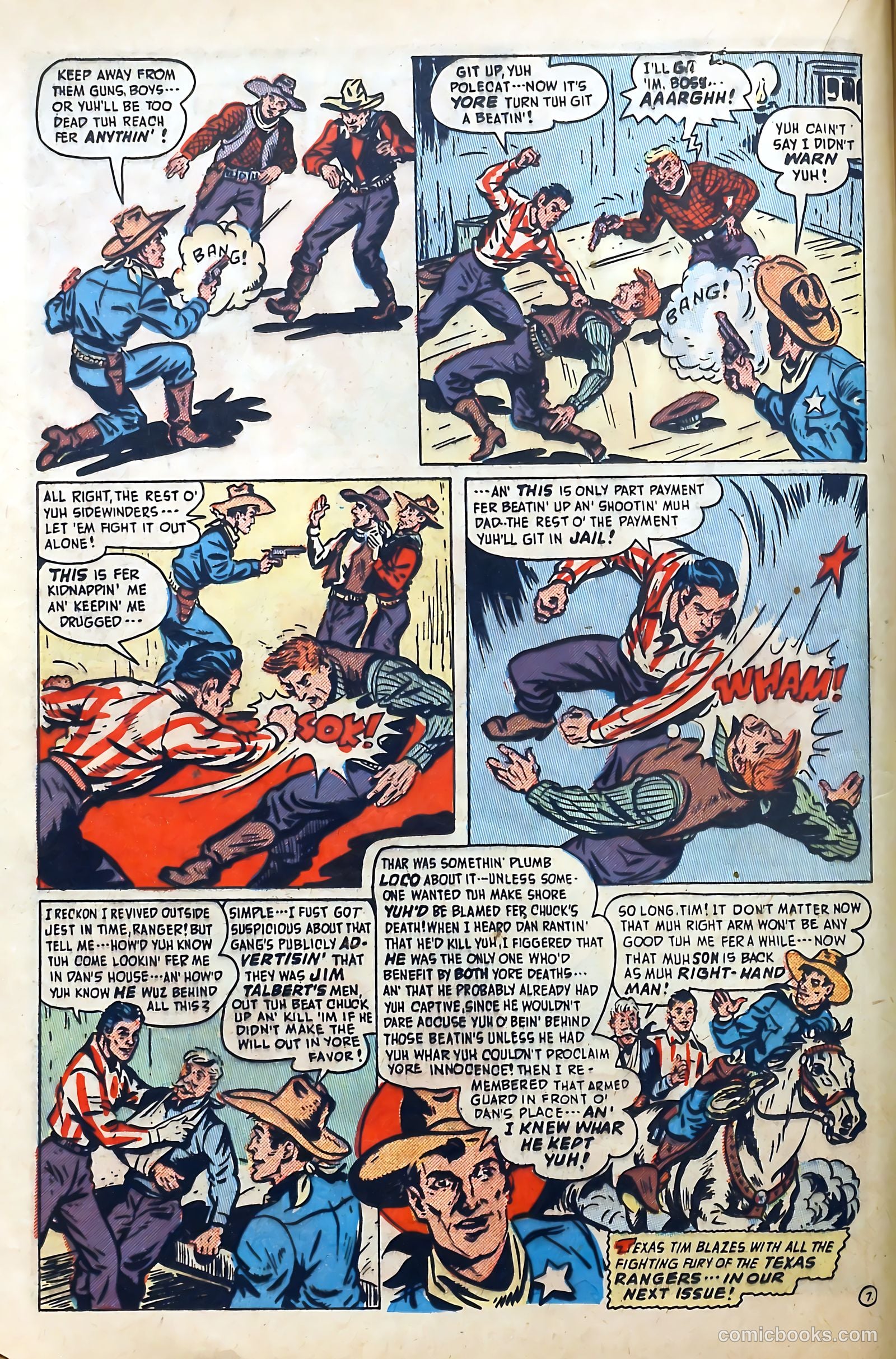 Blazing West #13 (1950) — page 20 of 52