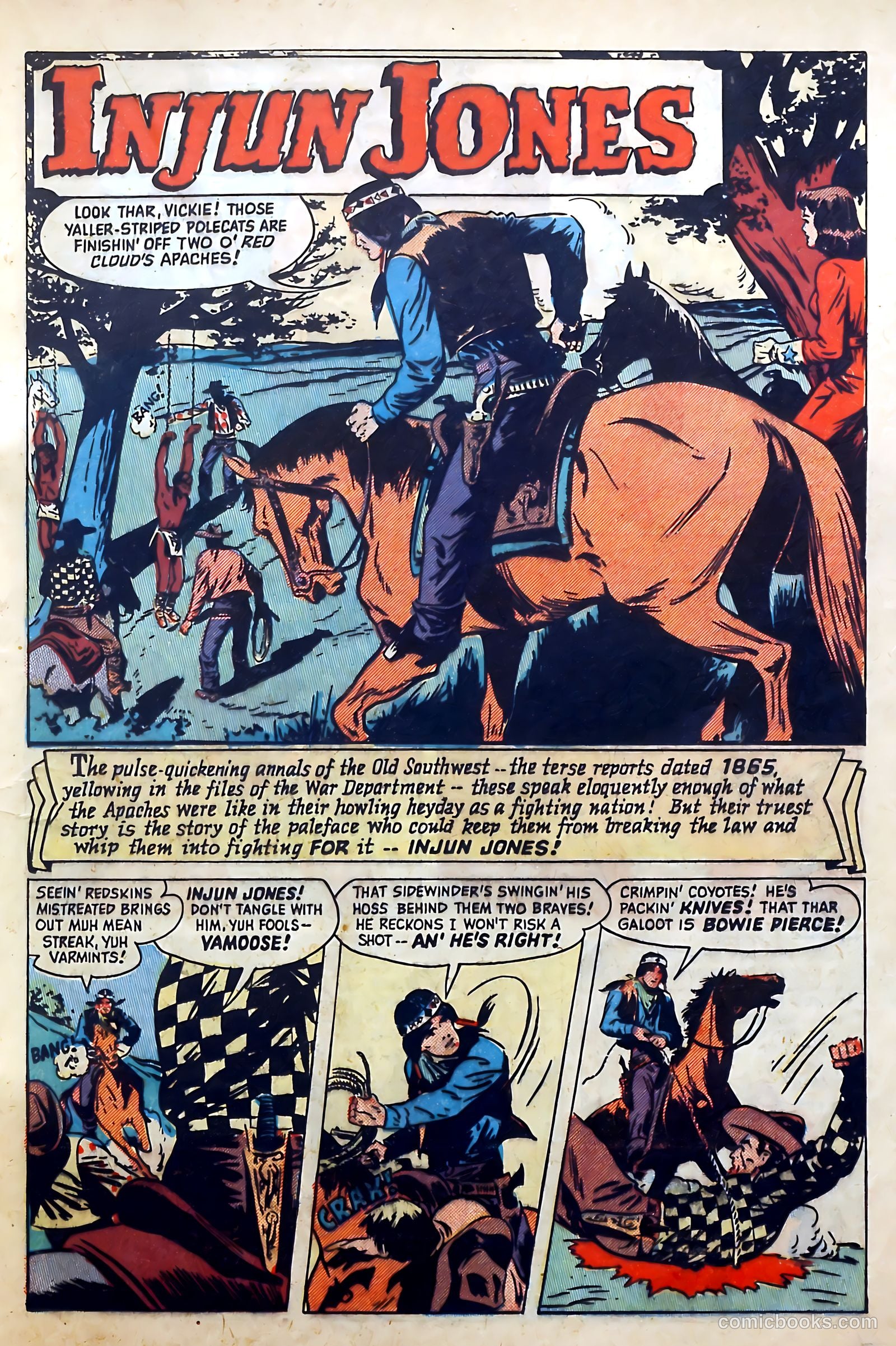 Blazing West #13 (1950) — page 21 of 52