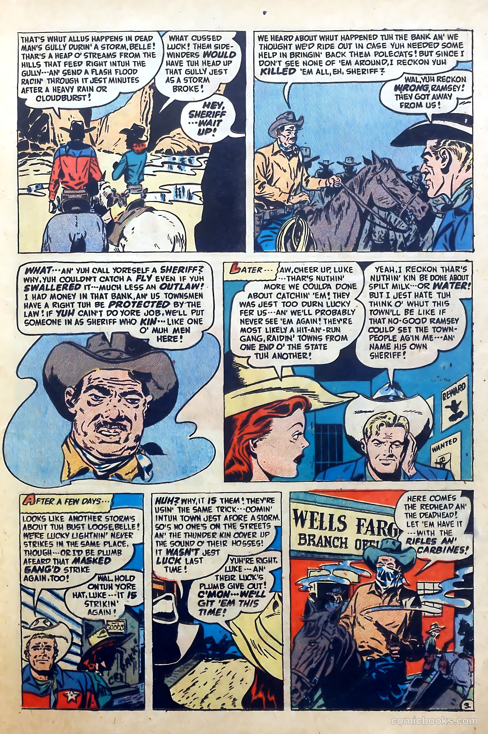 Blazing West #13 (1950) — page 37 of 52
