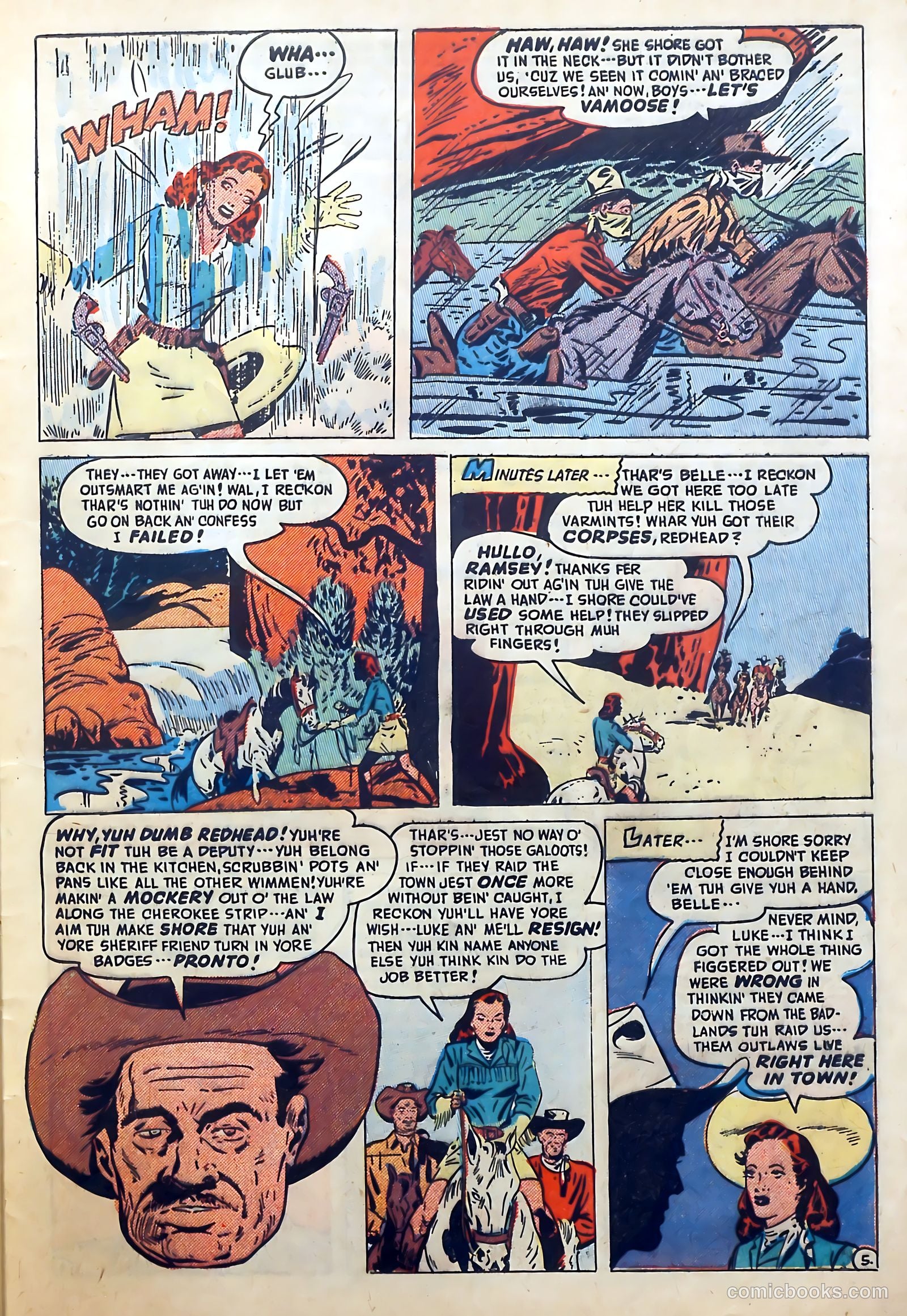 Blazing West #13 (1950) — page 39 of 52
