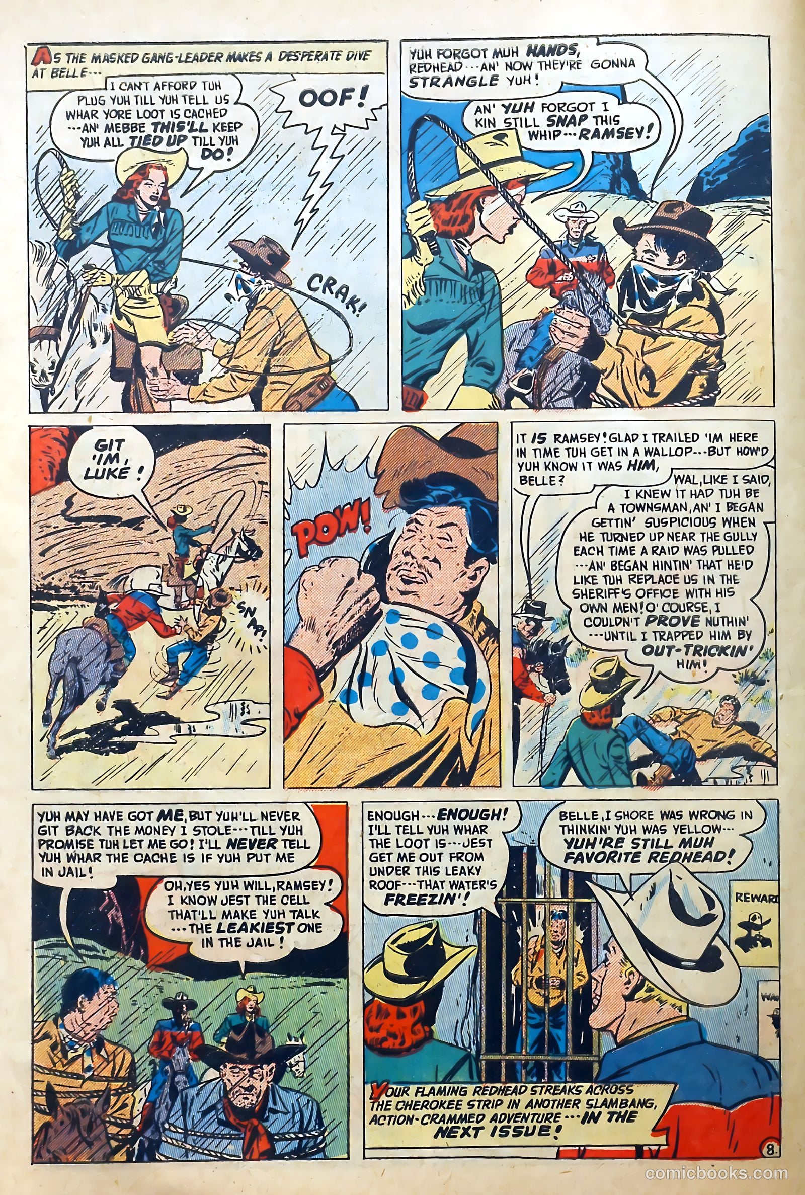Blazing West #13 (1950) — page 42 of 52