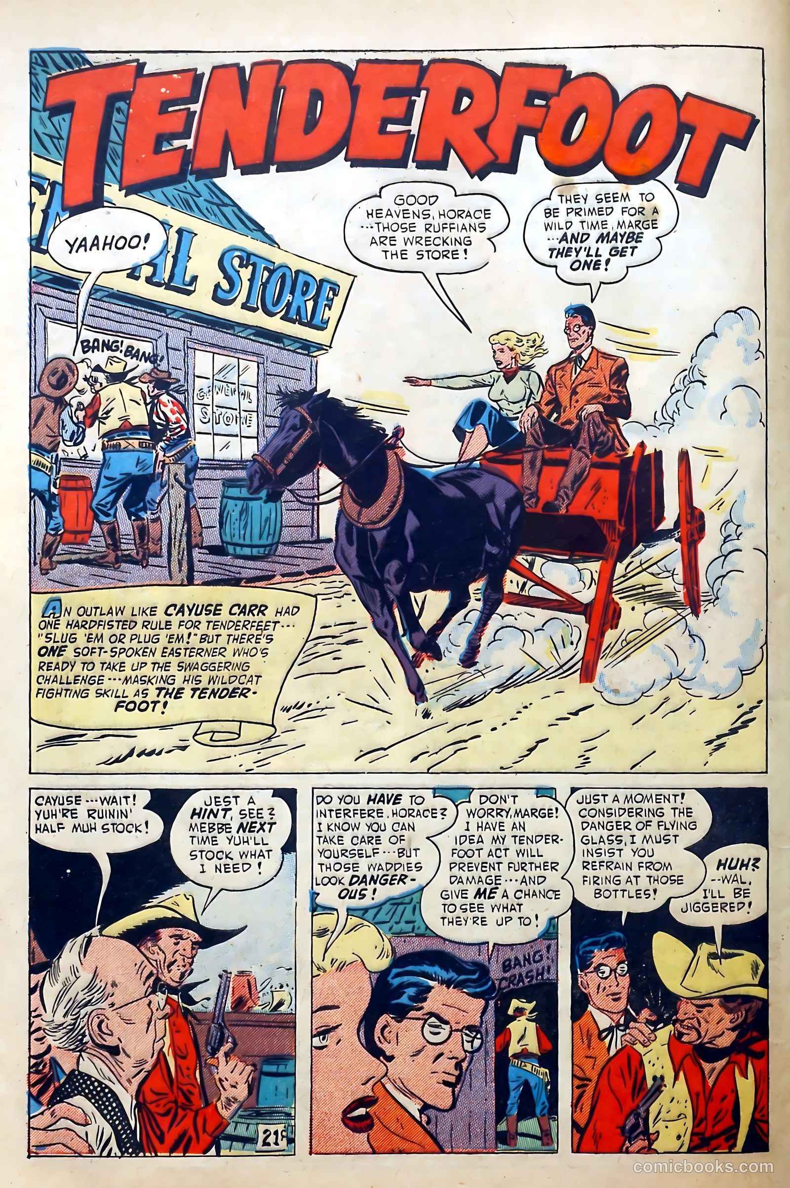 Blazing West #13 (1950) — page 44 of 52