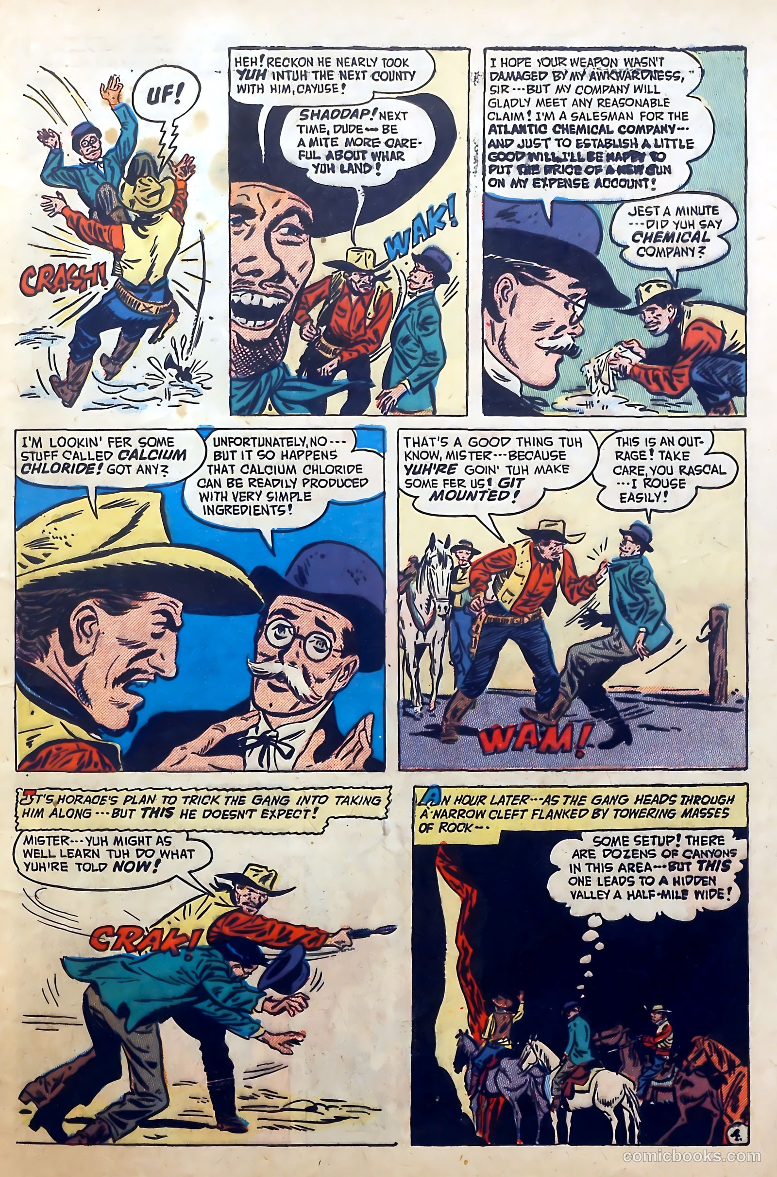 Blazing West #13 (1950) — page 47 of 52