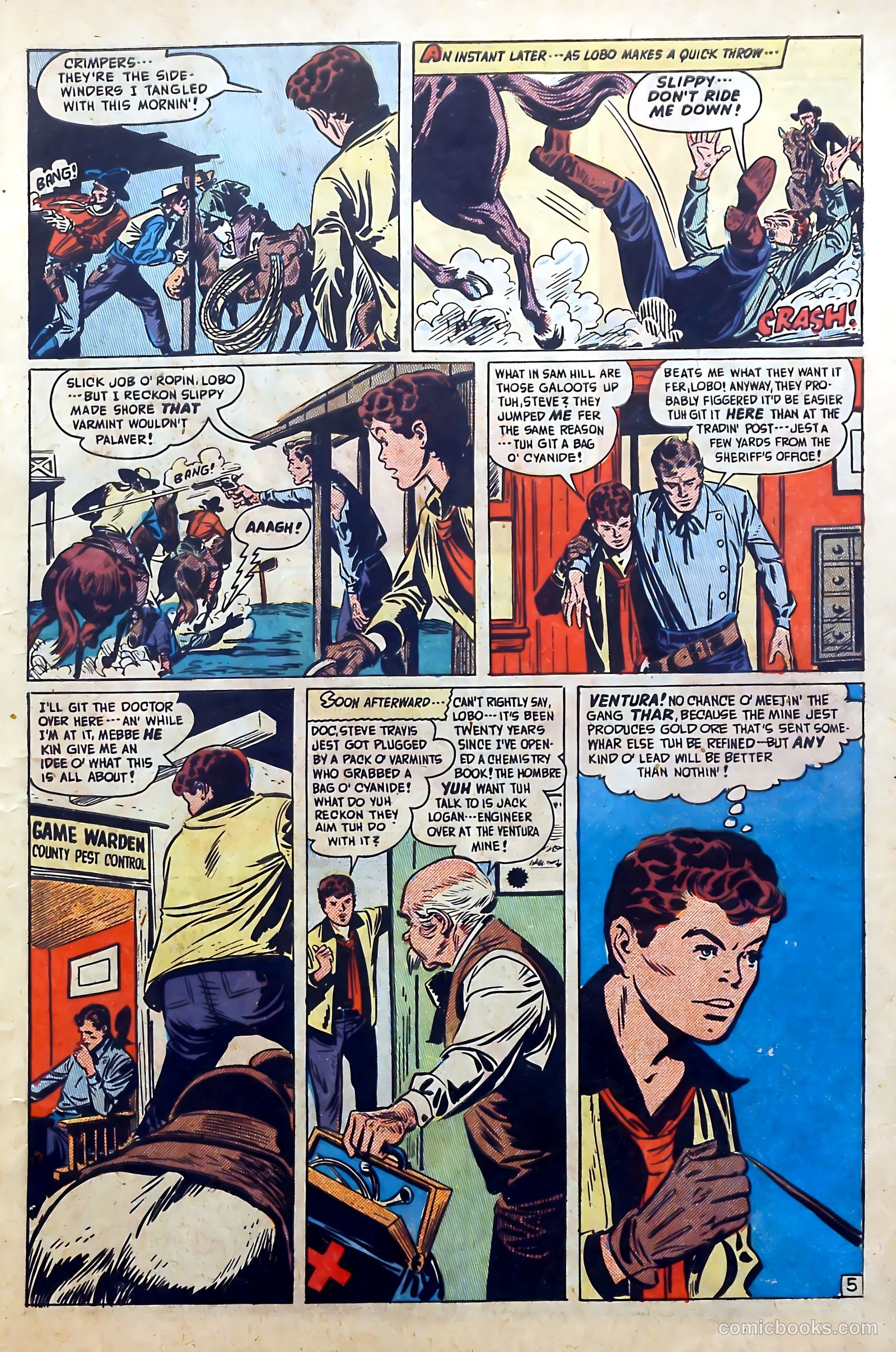 Blazing West #13 (1950) — page 7 of 52