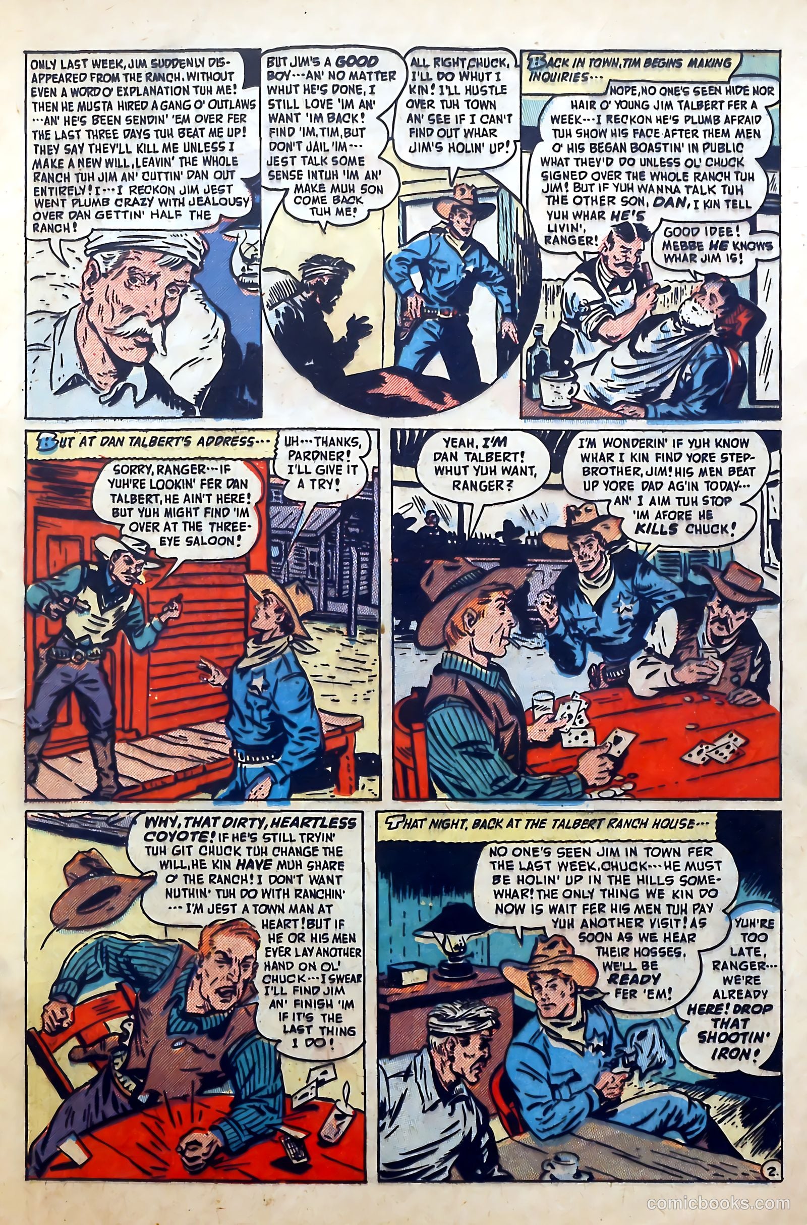Blazing West #13 (1950) — page 15 of 52