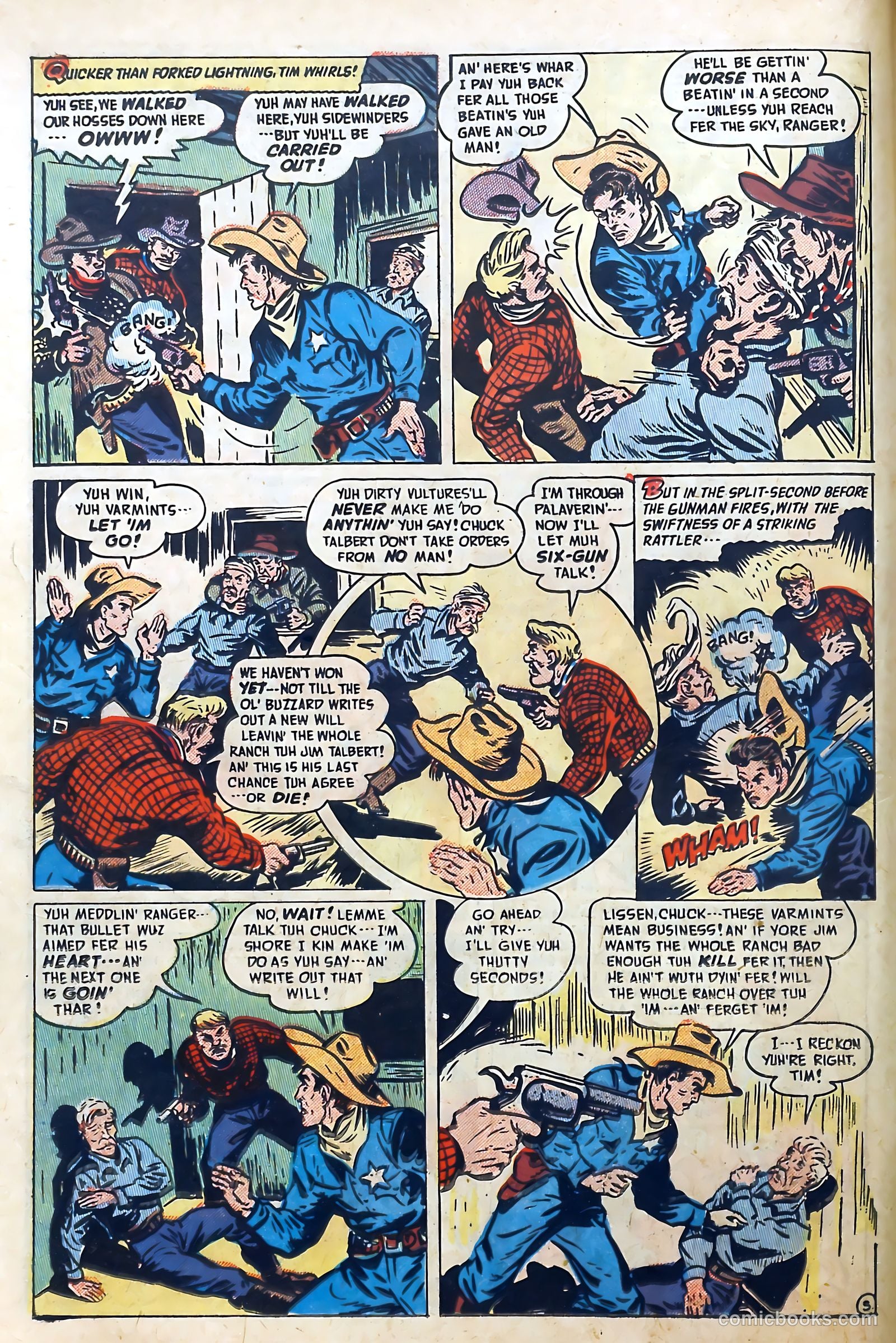 Blazing West #13 (1950) — page 16 of 52