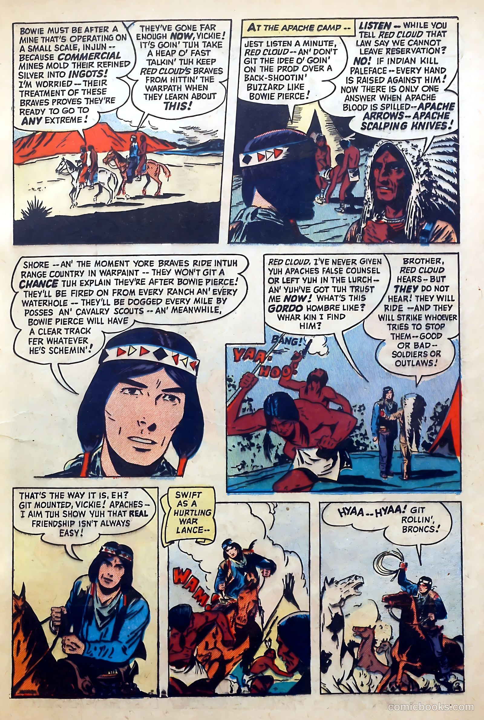 Blazing West #13 (1950) — page 23 of 52