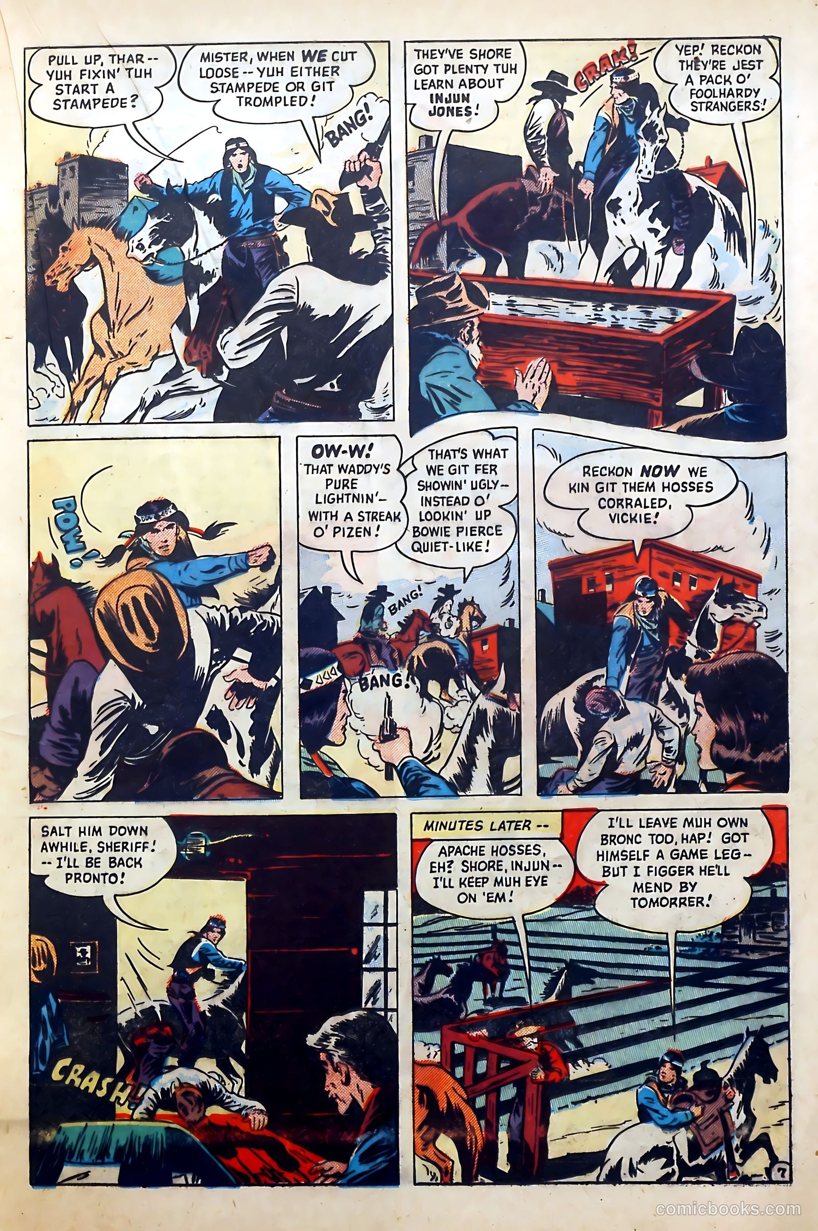Blazing West #13 (1950) — page 27 of 52