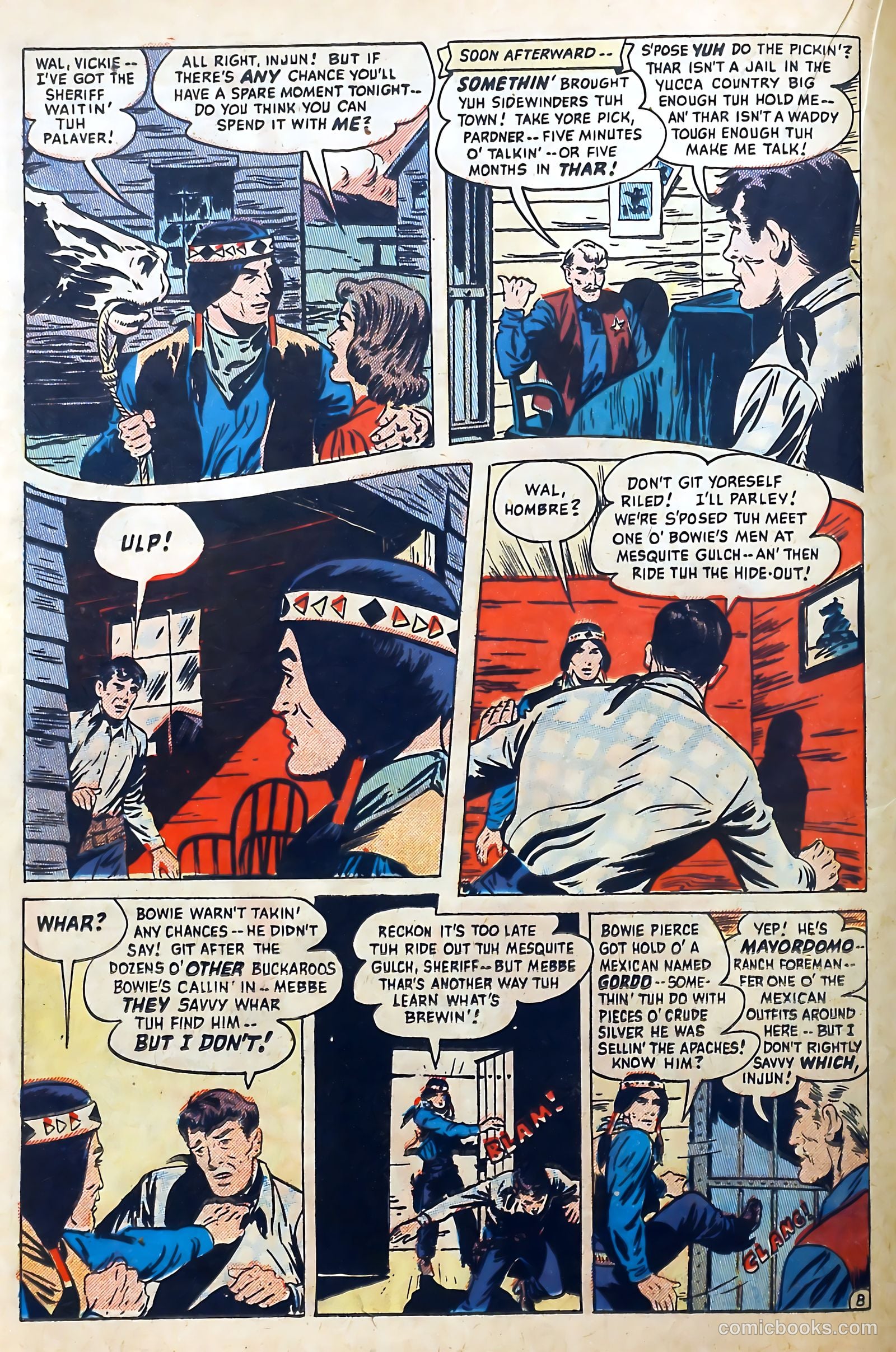 Blazing West #13 (1950) — page 28 of 52