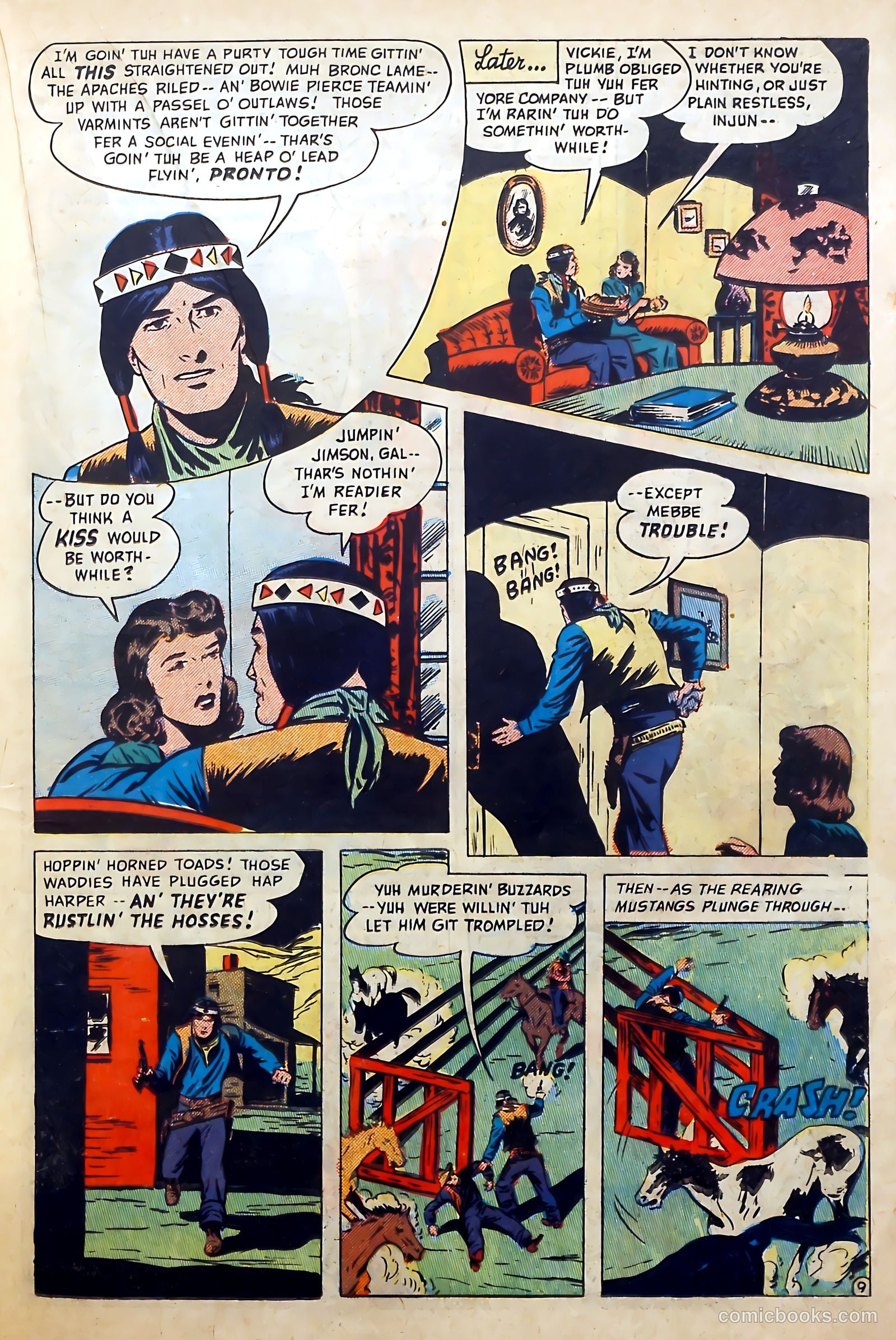 Blazing West #13 (1950) — page 29 of 52
