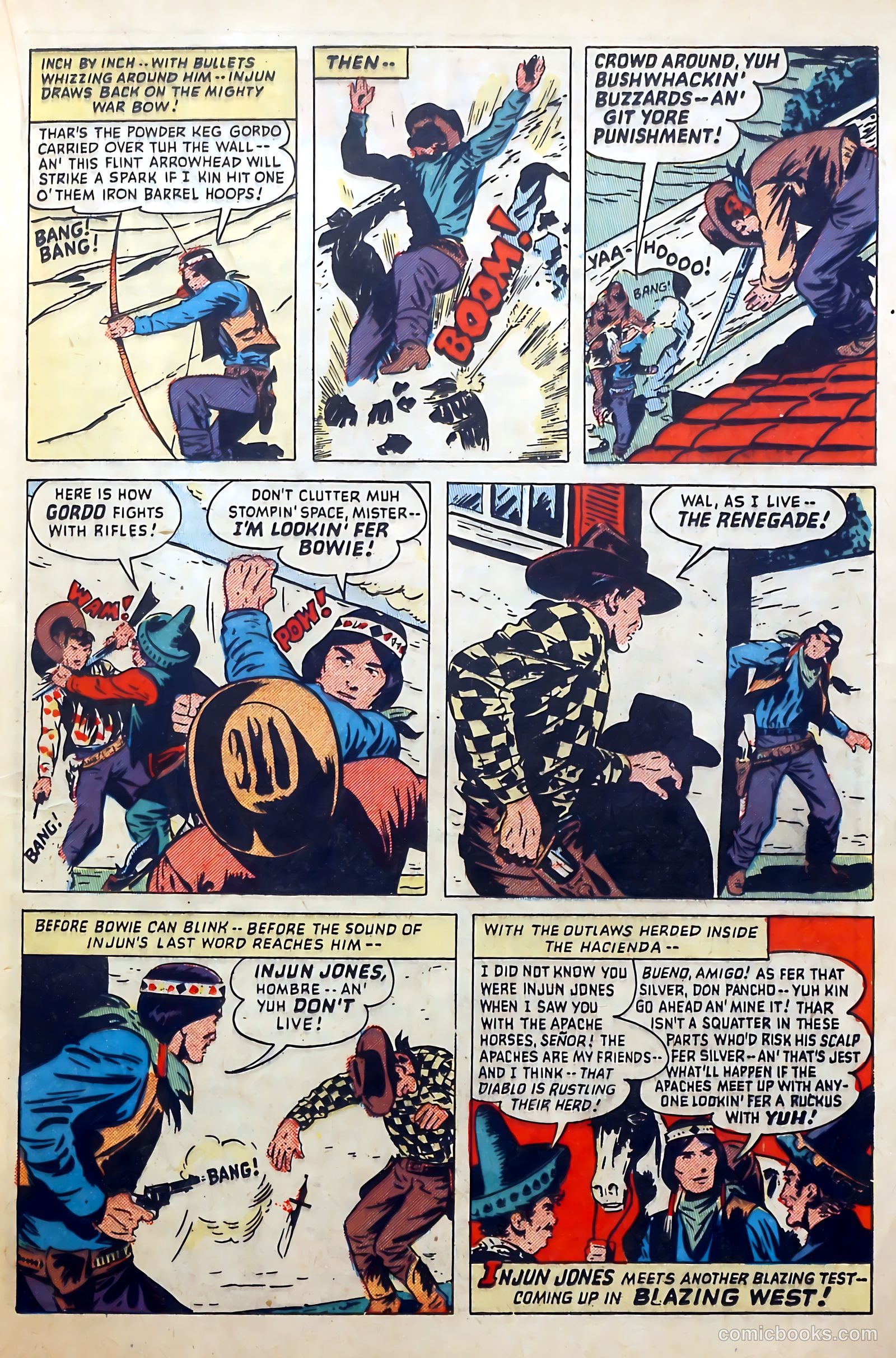 Blazing West #13 (1950) — page 33 of 52